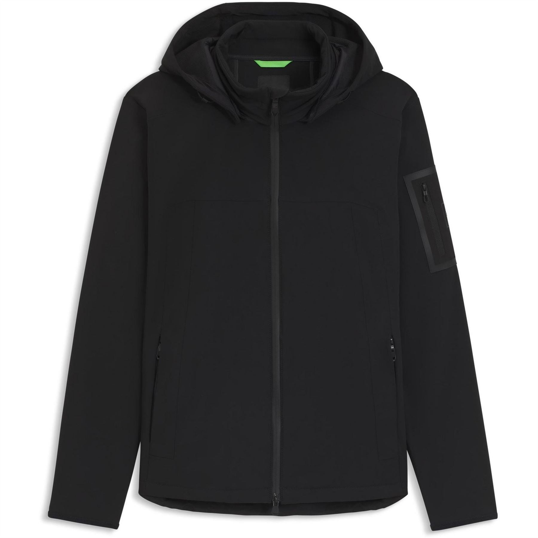 Boss BOSS Hooded Long Sleeve Softshell Jacket
