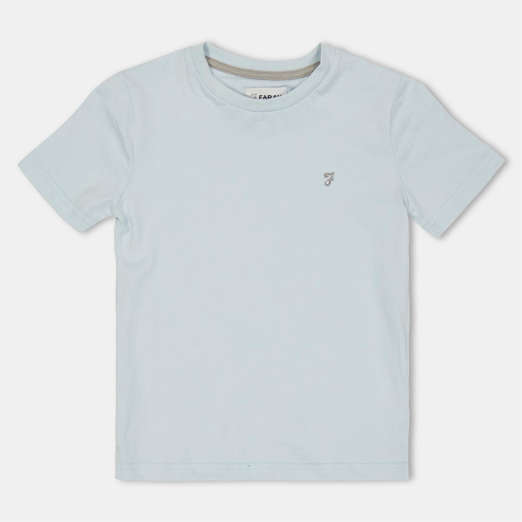 Farah Embroidered Crew Neck Short Sleeve T-Shirt