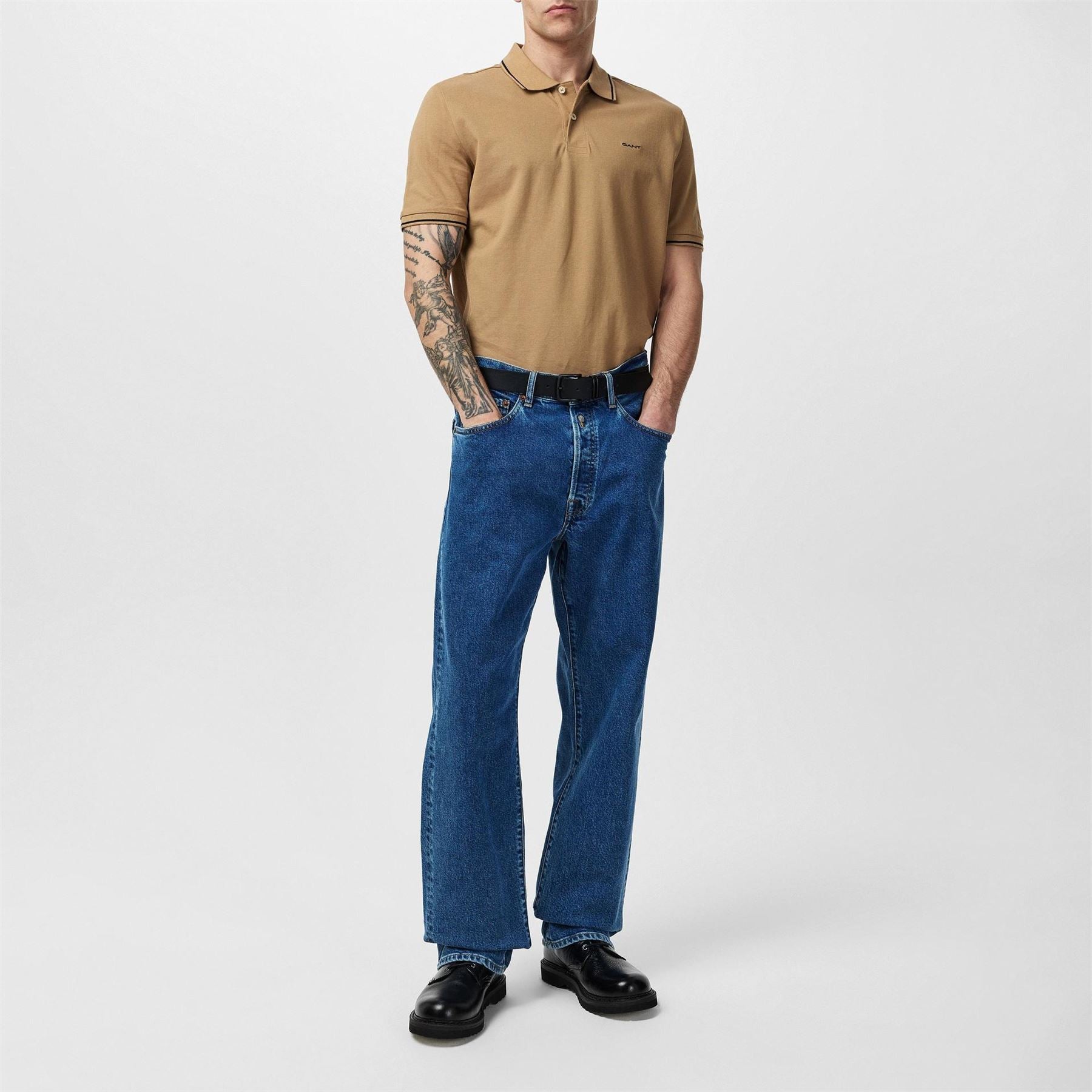 Gant Regular Fit Short Sleeve Pique Shirt
