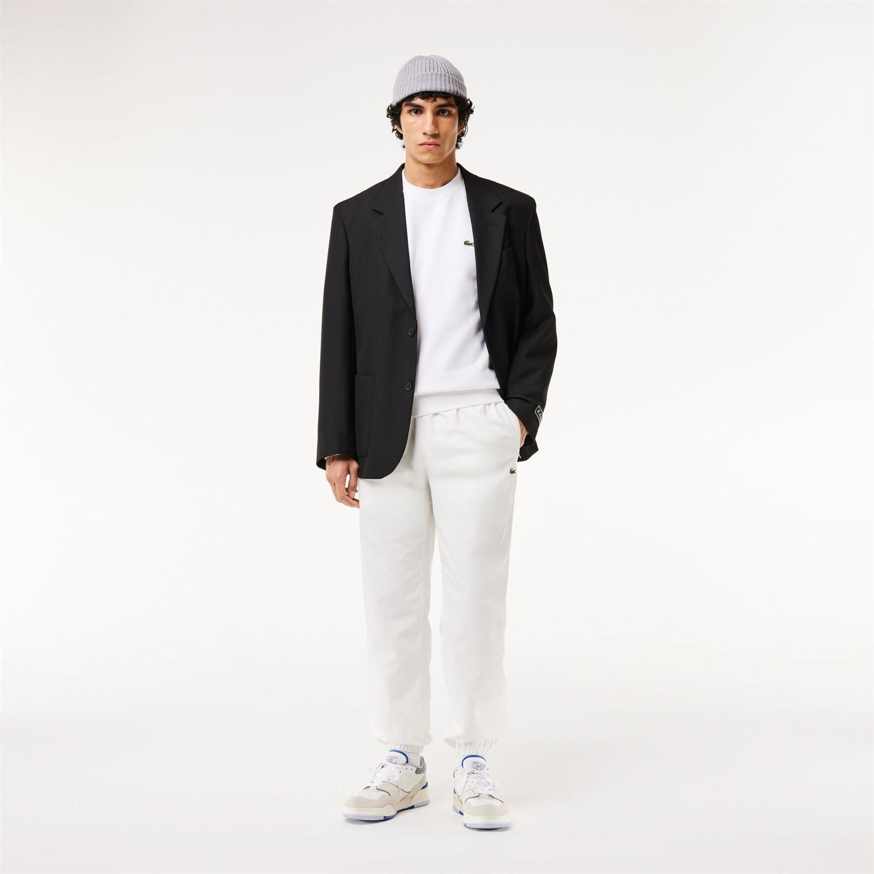 Lacoste Regular Fit Logo Print Crew Neck Sweatshirt