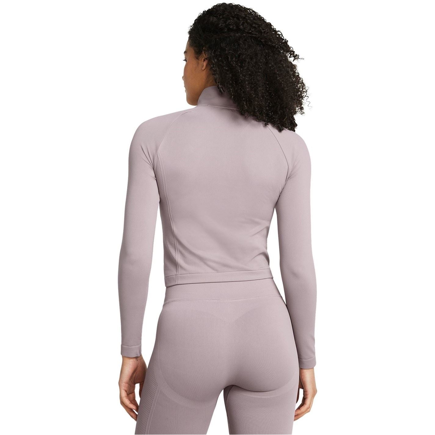 Under Armour Funnel Neck Zip Long Sleeve Raglan Athletic Top