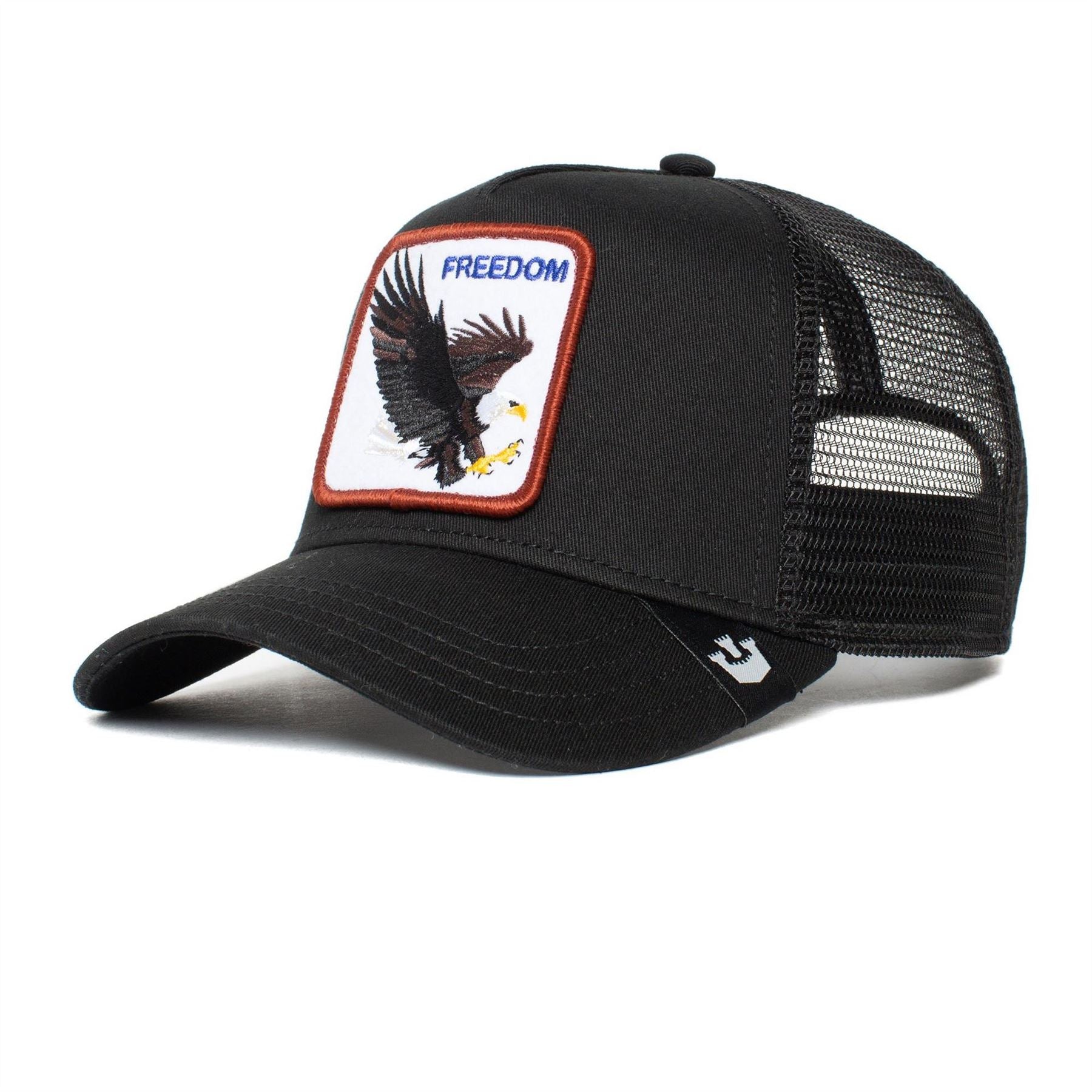 Goorin Bros Adjustable Trucker Cap with Pre-Curved Brim