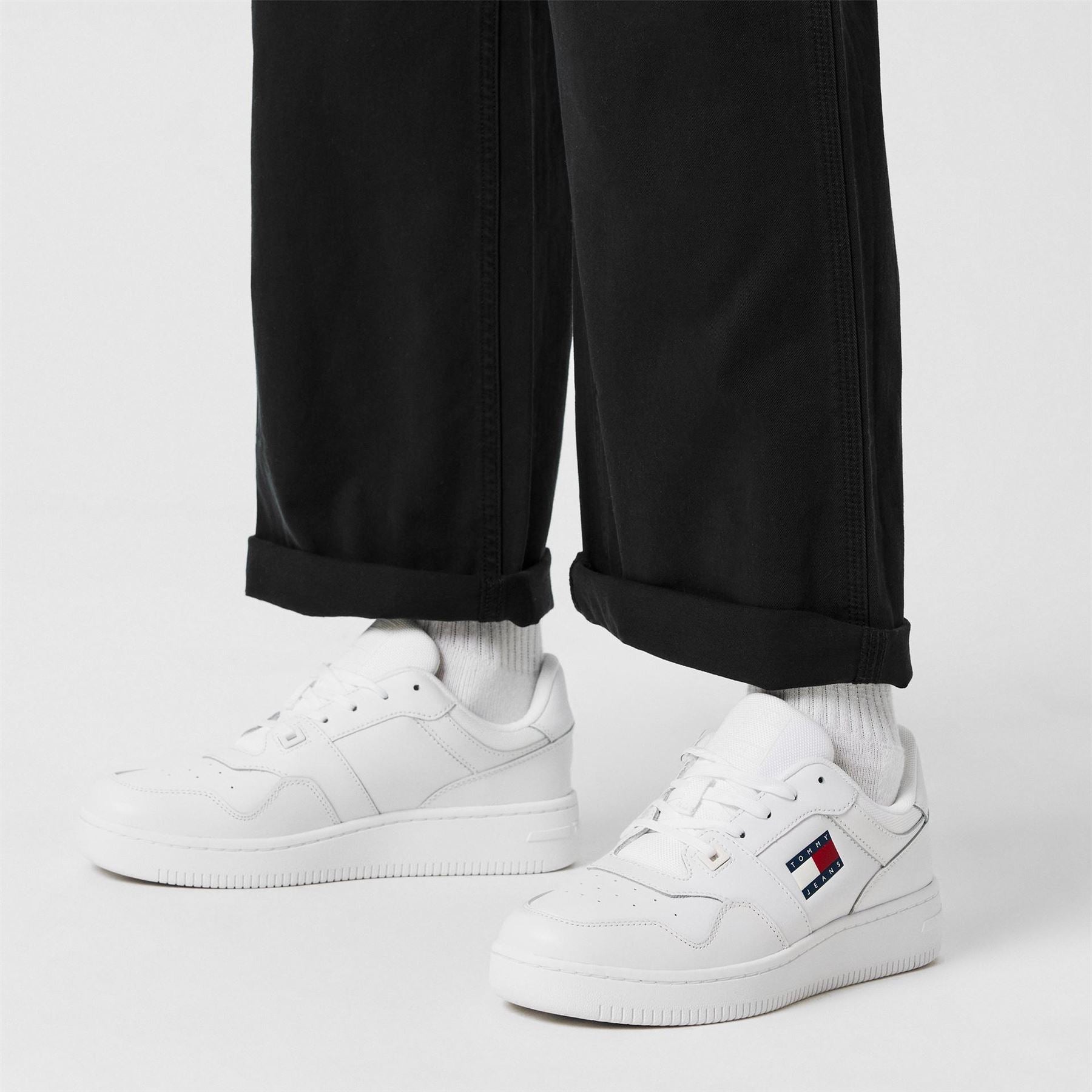 Tommy Jeans Retro Basketball Trainers