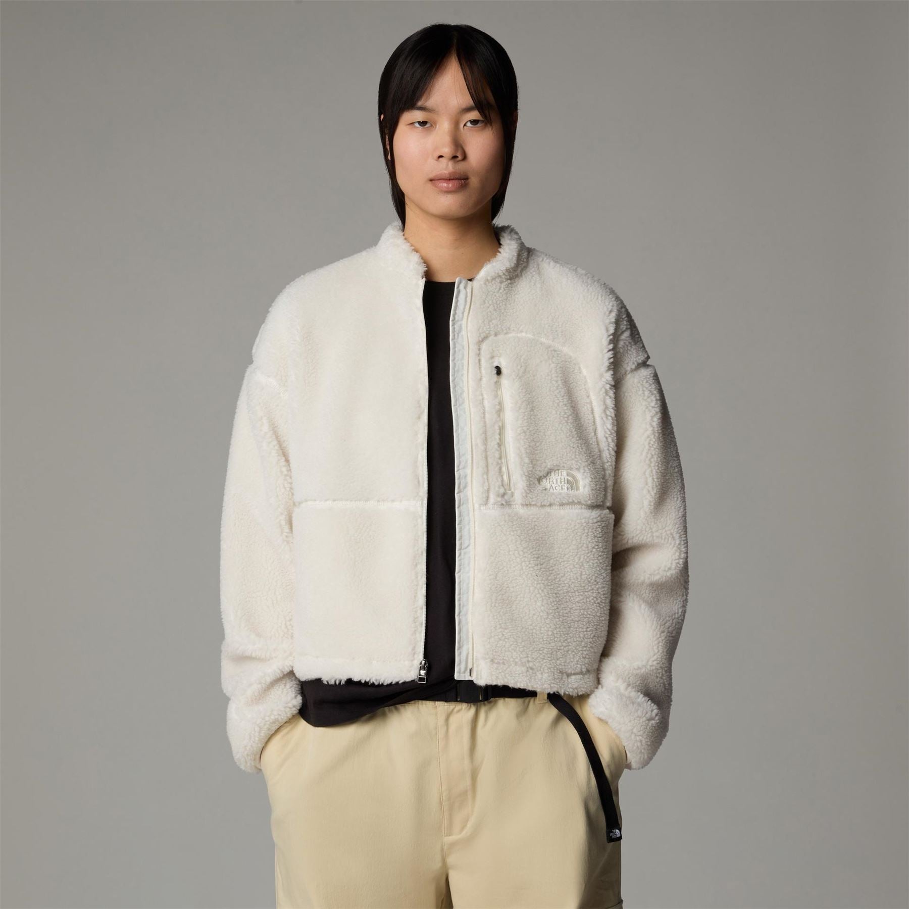 The North Face Pile Full Zip Fleece Top