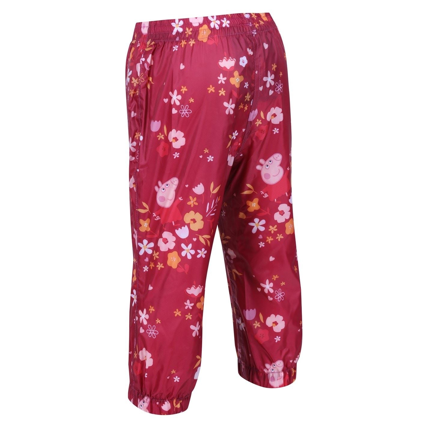 Regatta Peppa Pig Polka Dot Elasticated Hem Pants