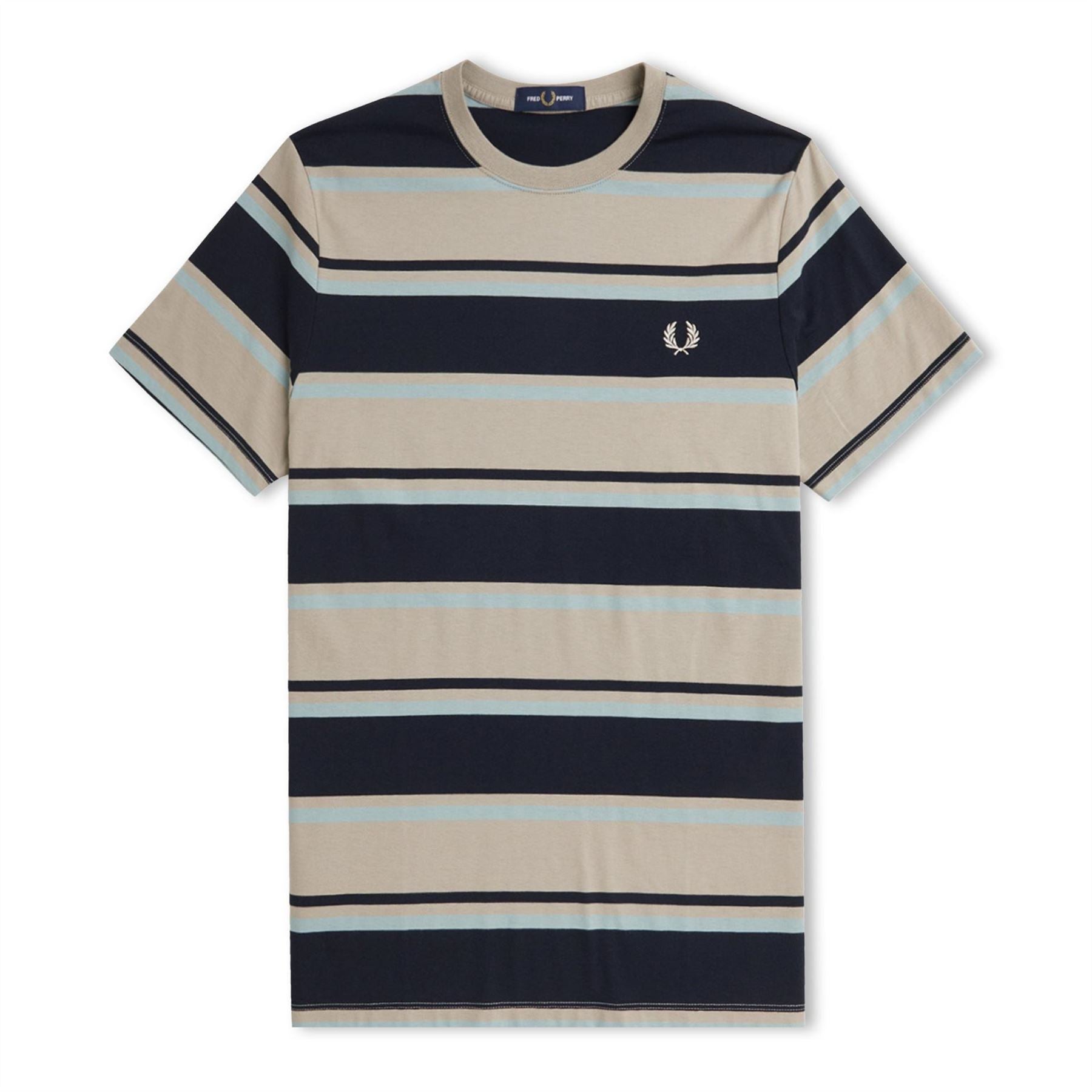 Fred Perry Bold Stripe Regular Fit T-Shirt