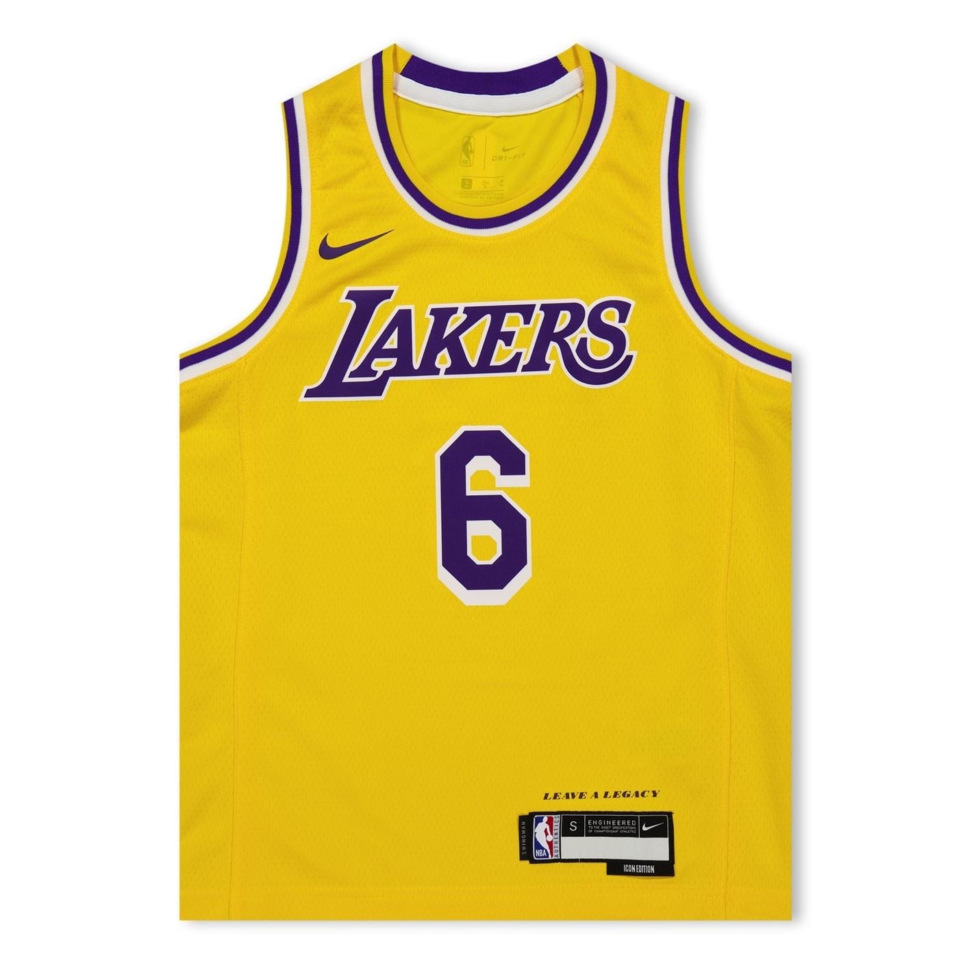 NBA Los Angeles Lakers Lebron James Jersey Juniors