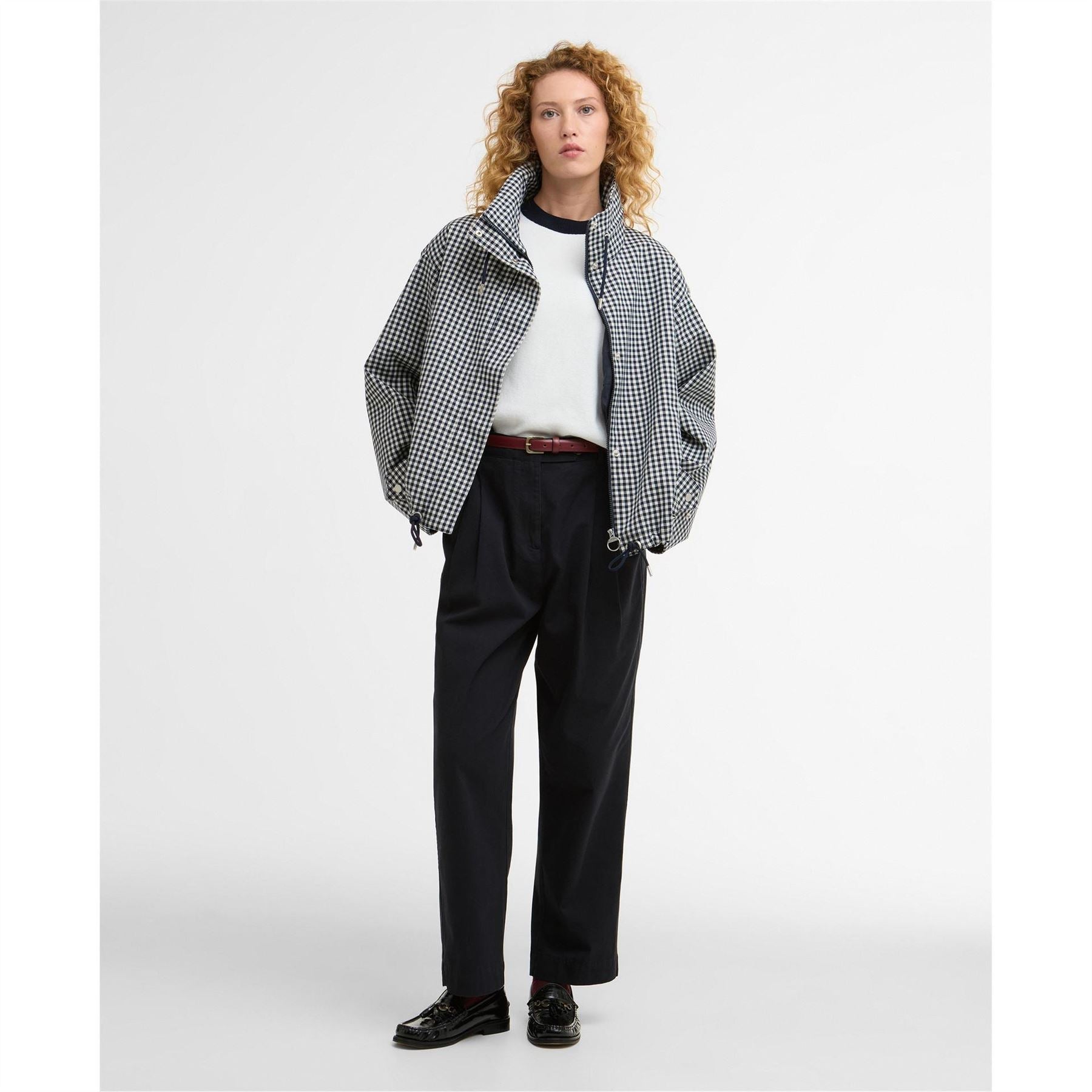 Barbour Bronwyn Gingham Showerproof Jacket