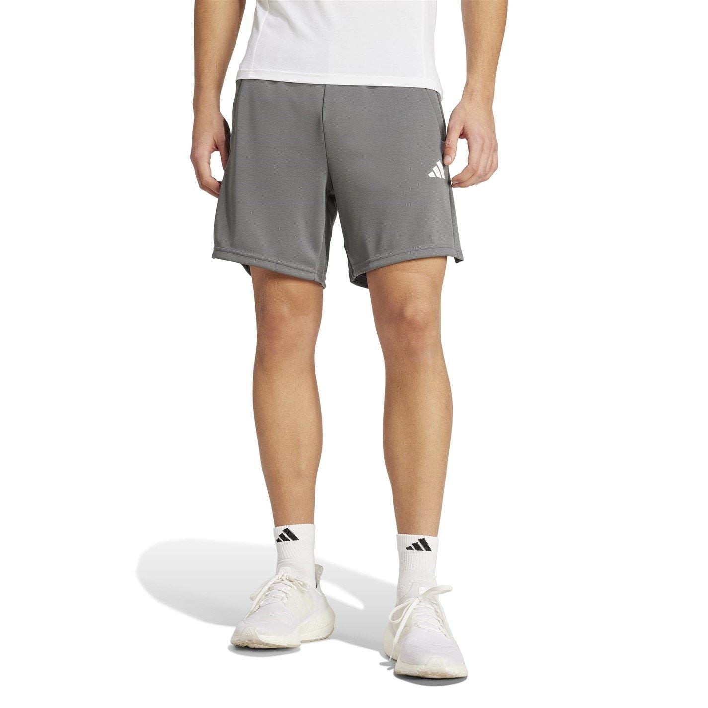 adidas Mens 3 Stripes 9 Inch Shorts