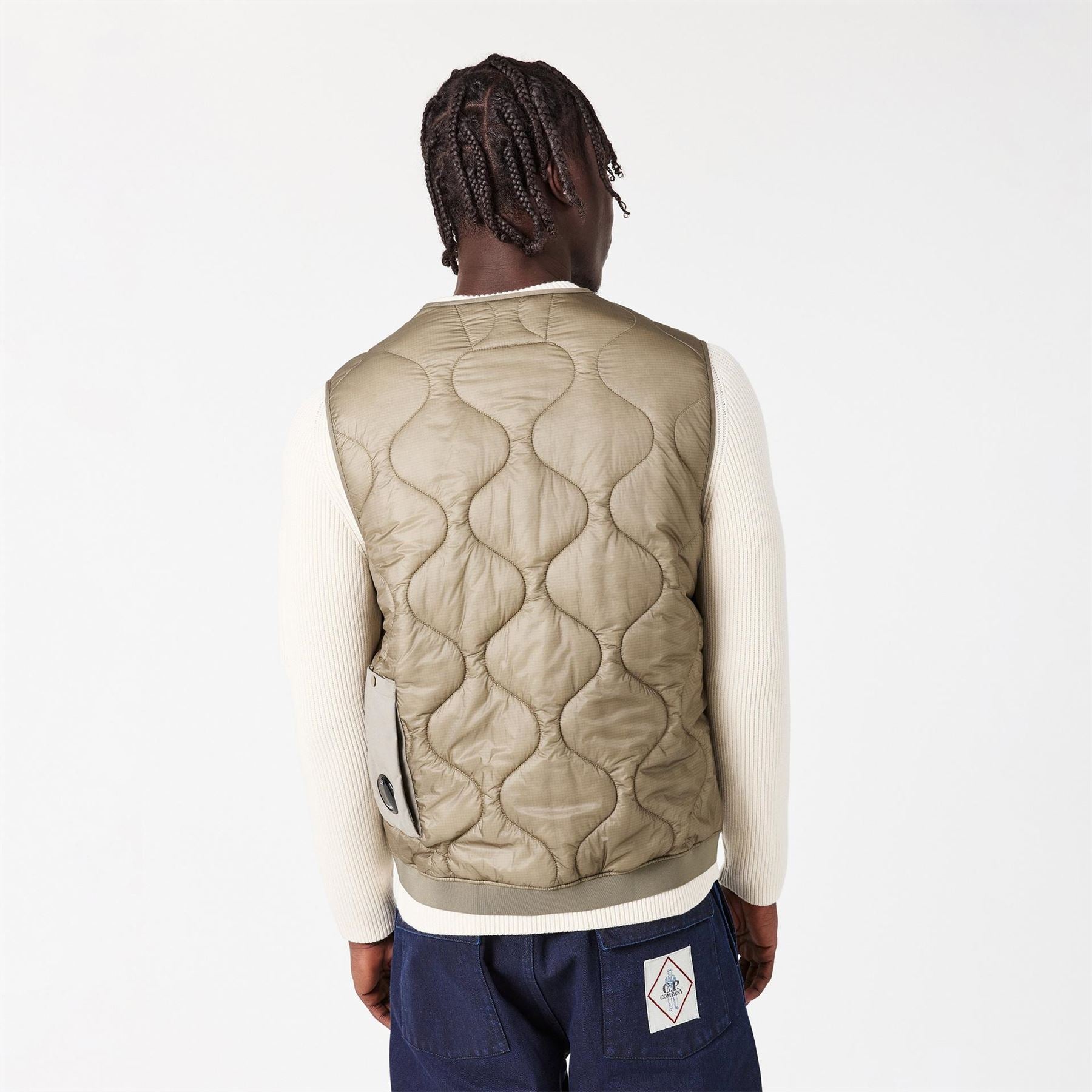 CP Company Lens Quilted Sleeveless Gilet