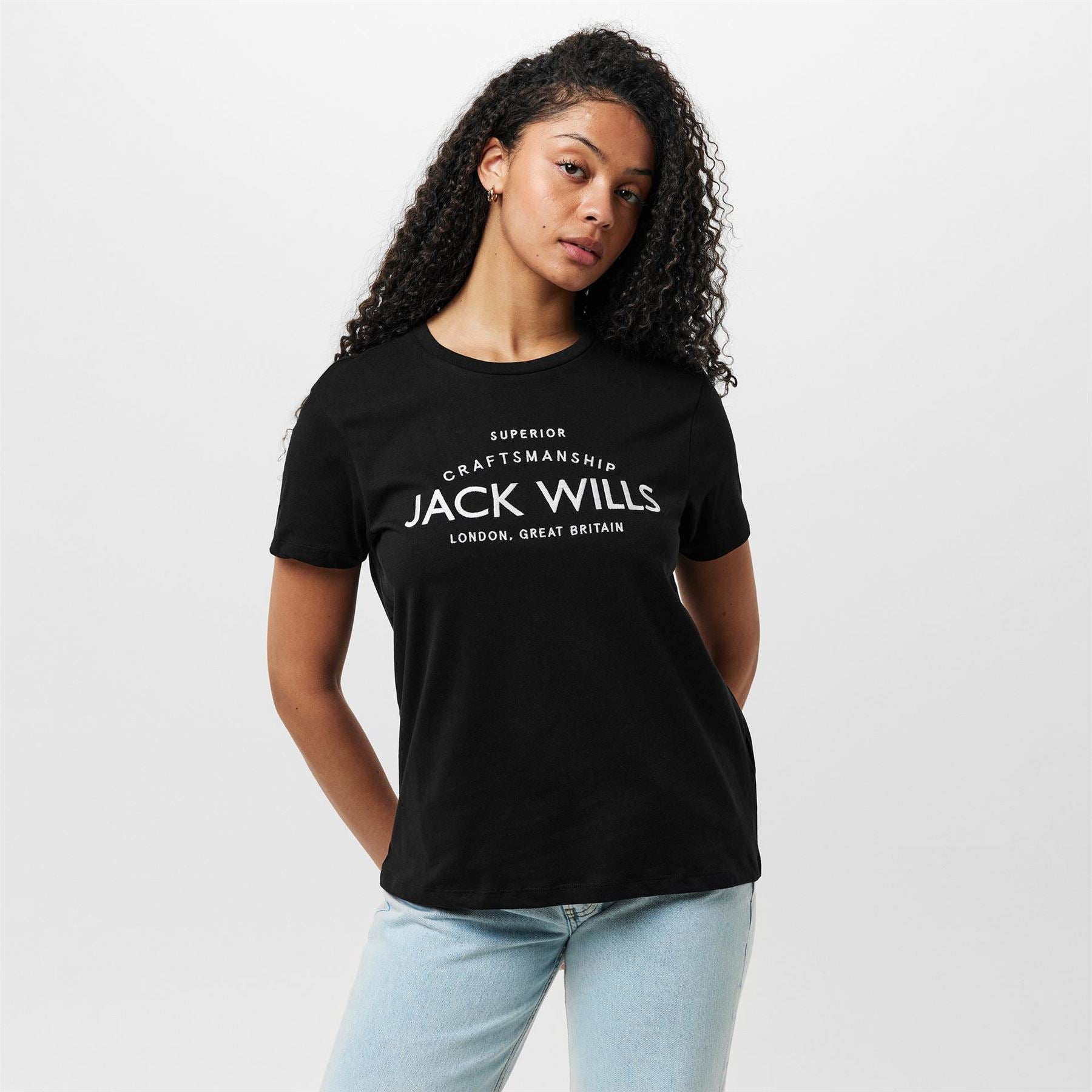 Jack Wills Forstal Boyfriend T-Shirt Ladies
