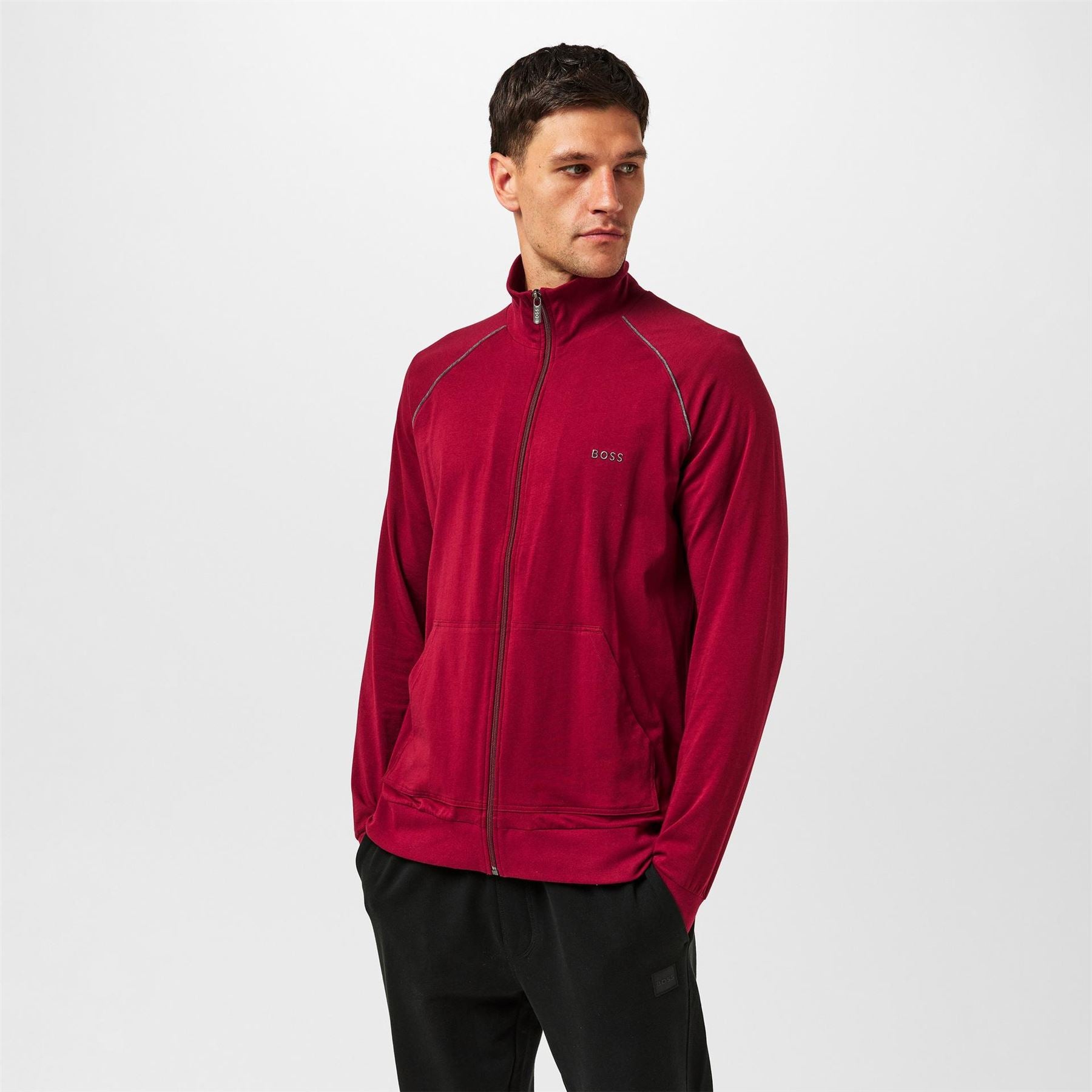 Boss Mix  And  Match Full Zip Fleece Top