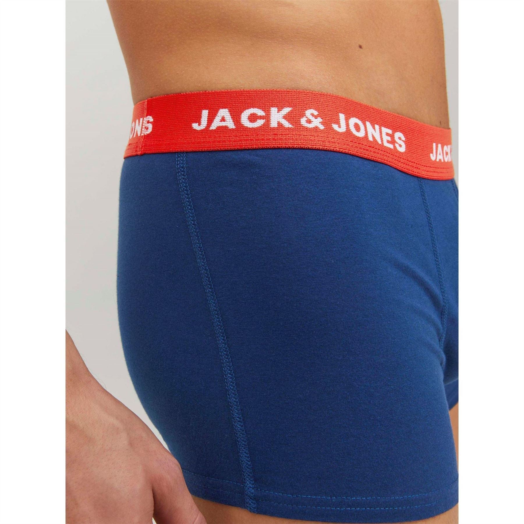 Jack and Jones Lee 5 Pack Plain Trunk