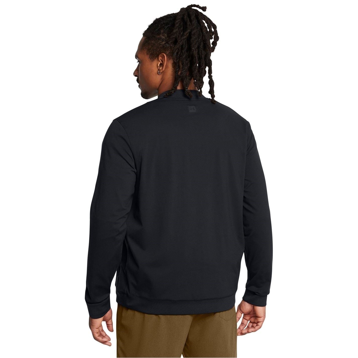 Under Armour Meridian Bomber Four Way Stretch Moisture Wicking Performance Training Jacket