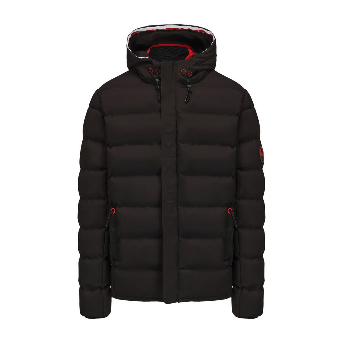 Loyalti Phantom Hooded Long Sleeve Synthetic Fill Short Puffer Jacket
