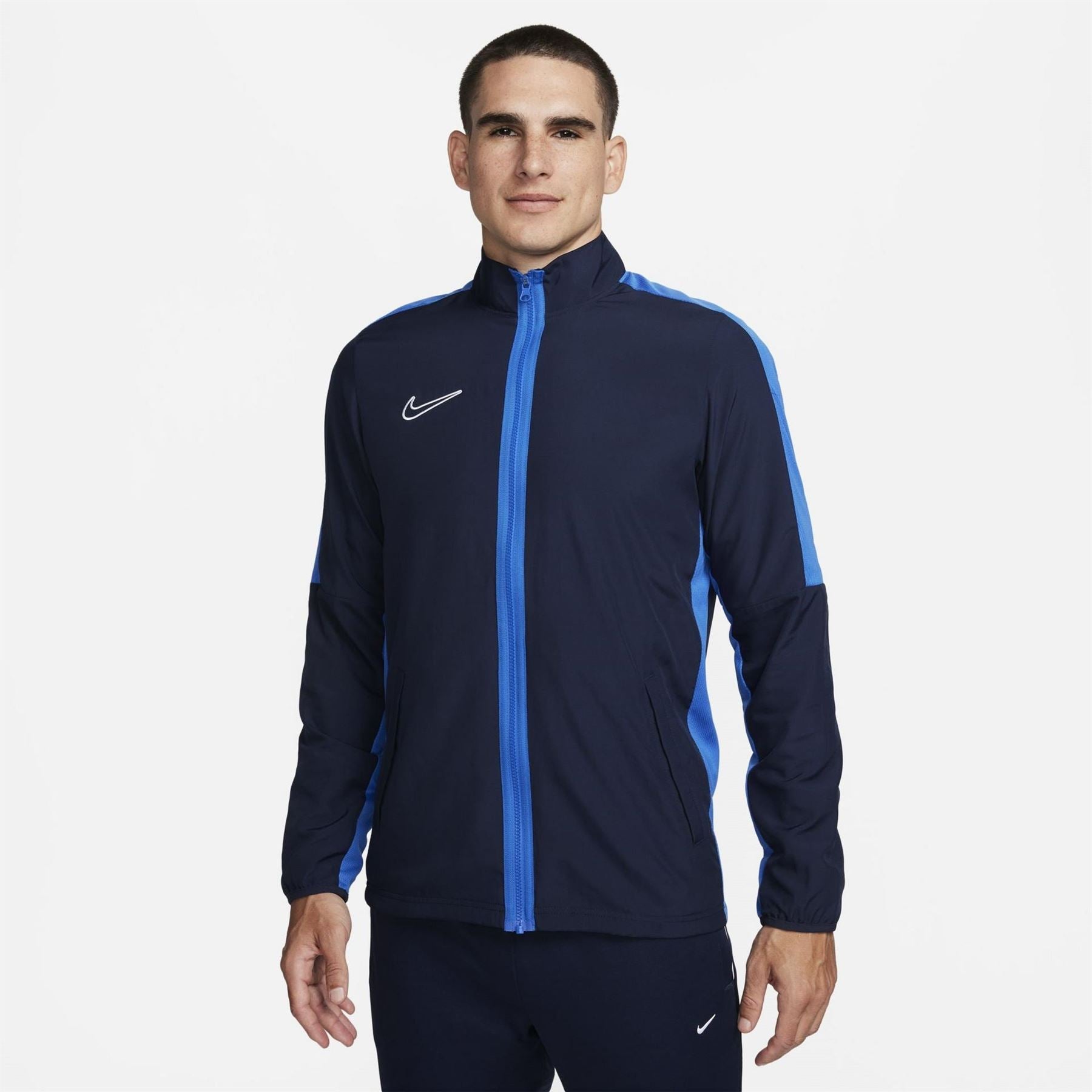 Nike High Neck Ribbed Cuff Track Jacket