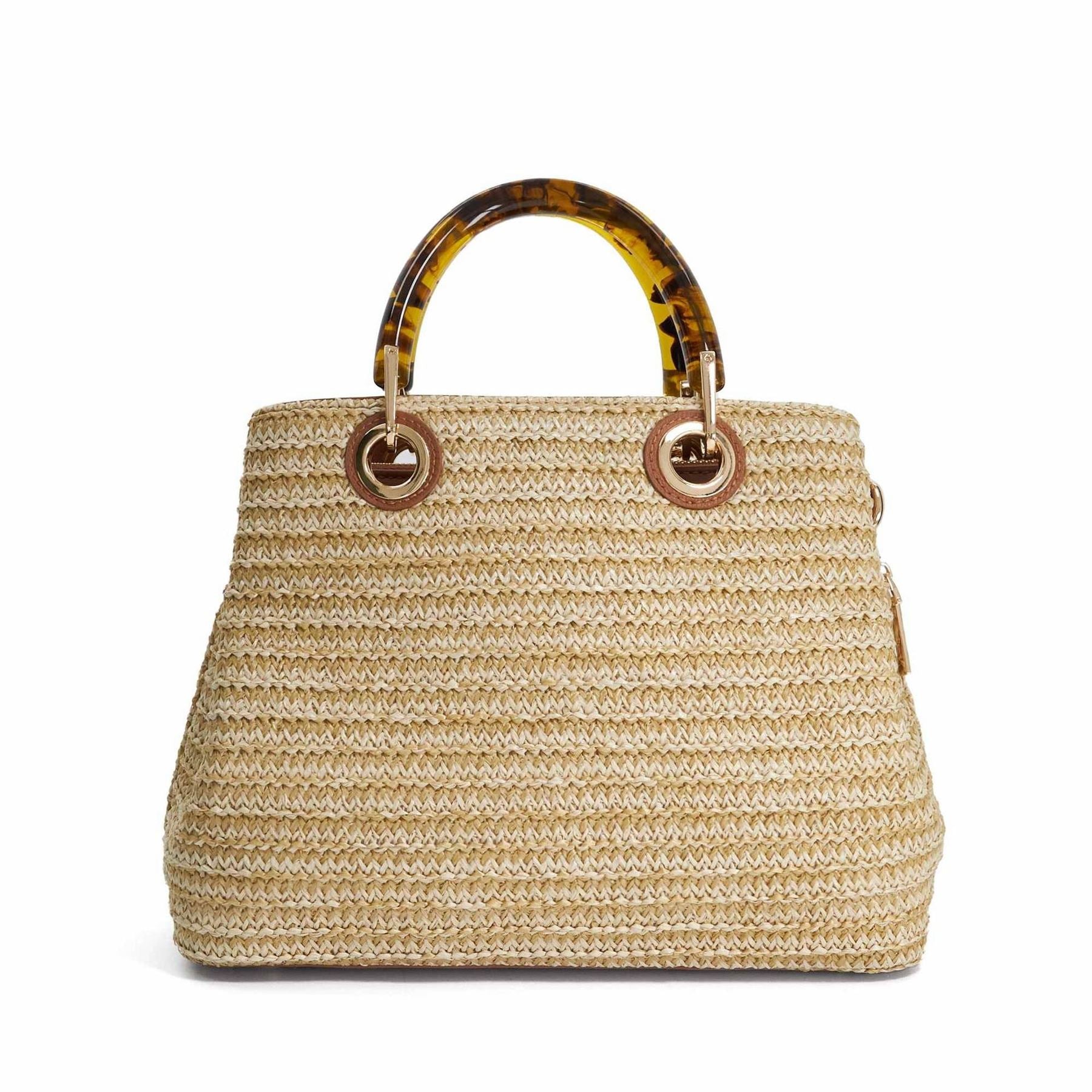 Dune London Demmi Straw Bag
