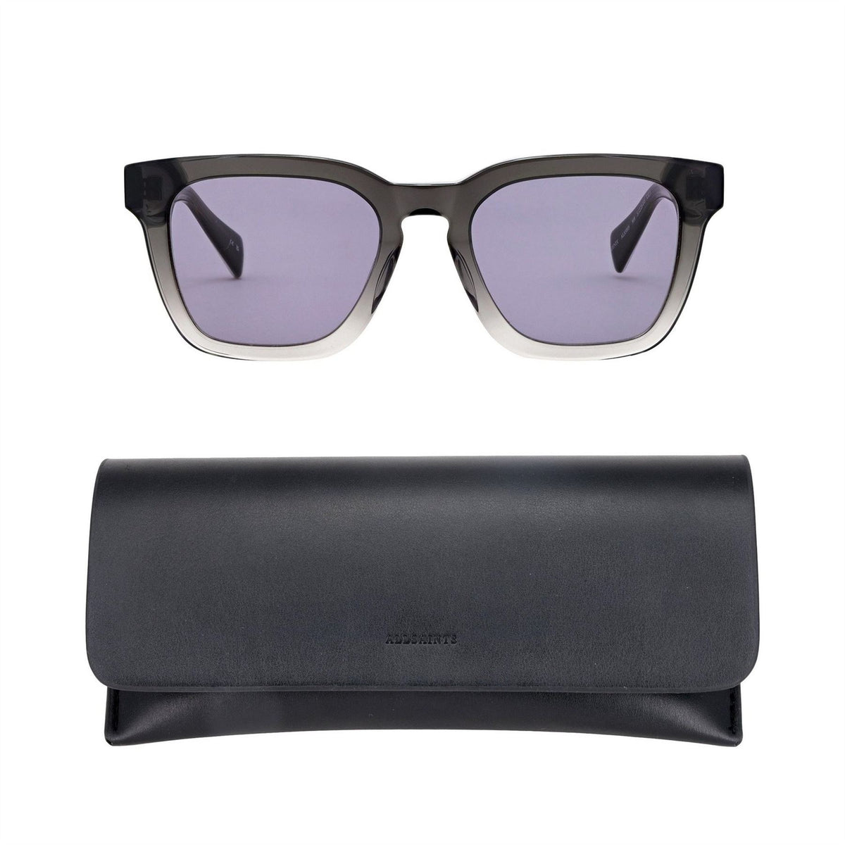 AllSaints Phoenix 63 Rectangle Full Rim Sunglasses