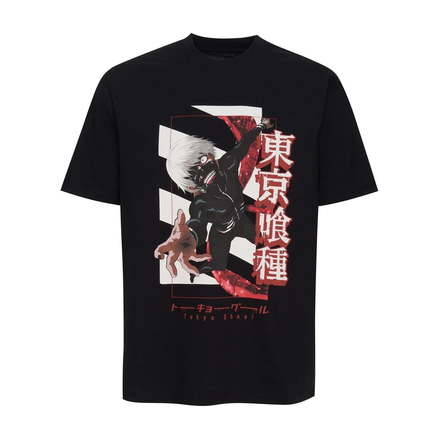 Tokyo Ghoul Cowl Regular Fit Crew Neck T-Shirt