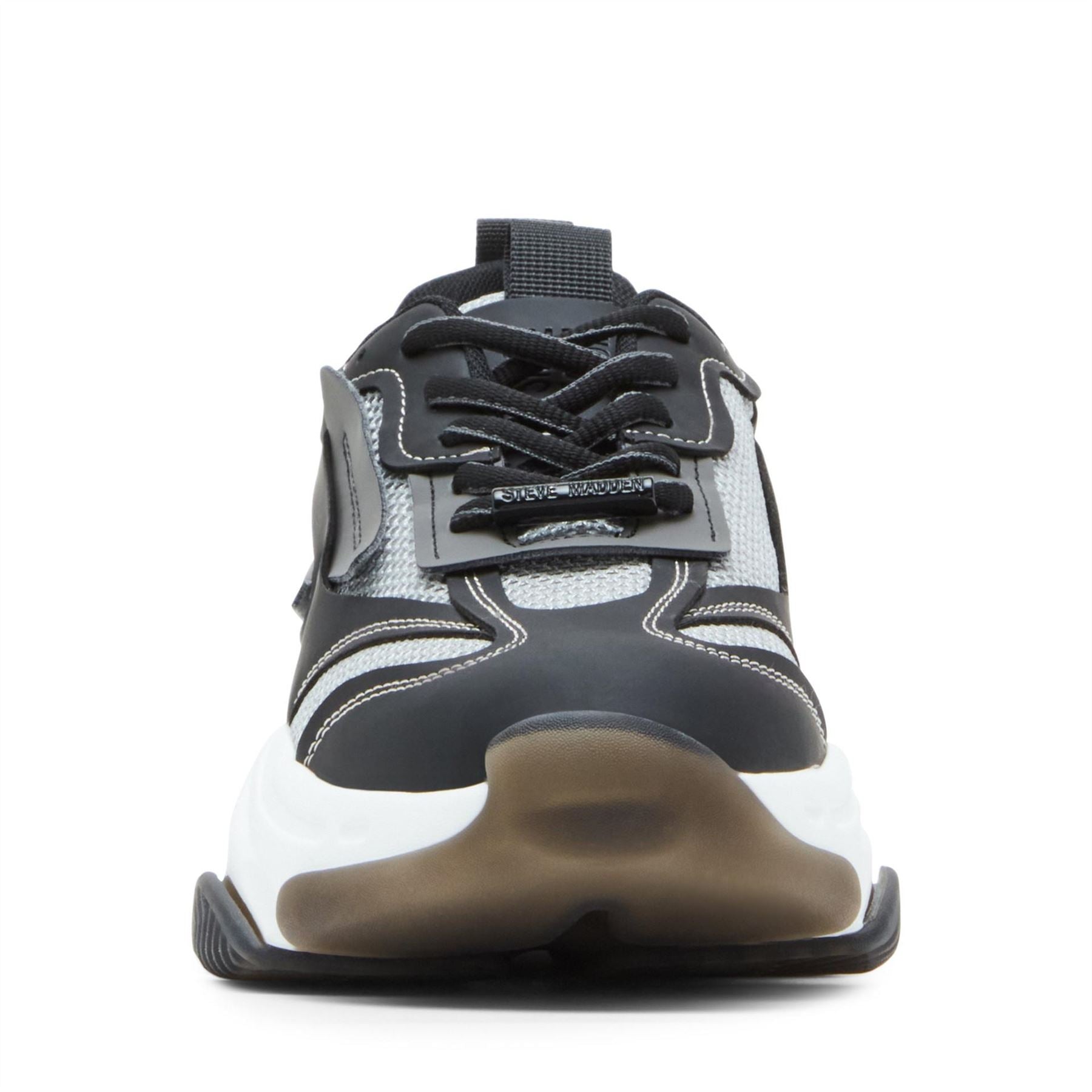 Steve Madden Posses Runner Lace Up Chunky Trainers