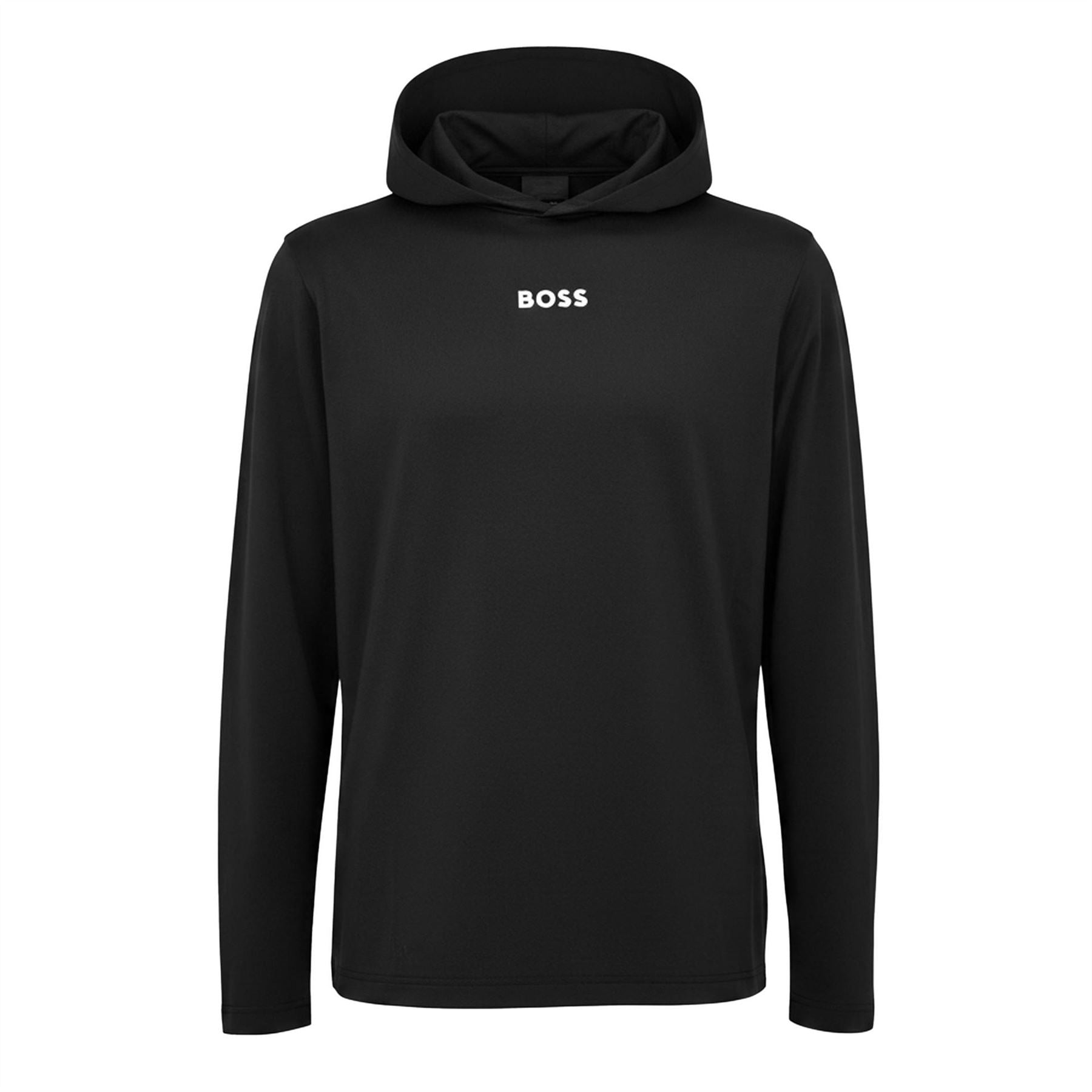 Boss Scott Hooded Neck Long Sleeve Athletic Top