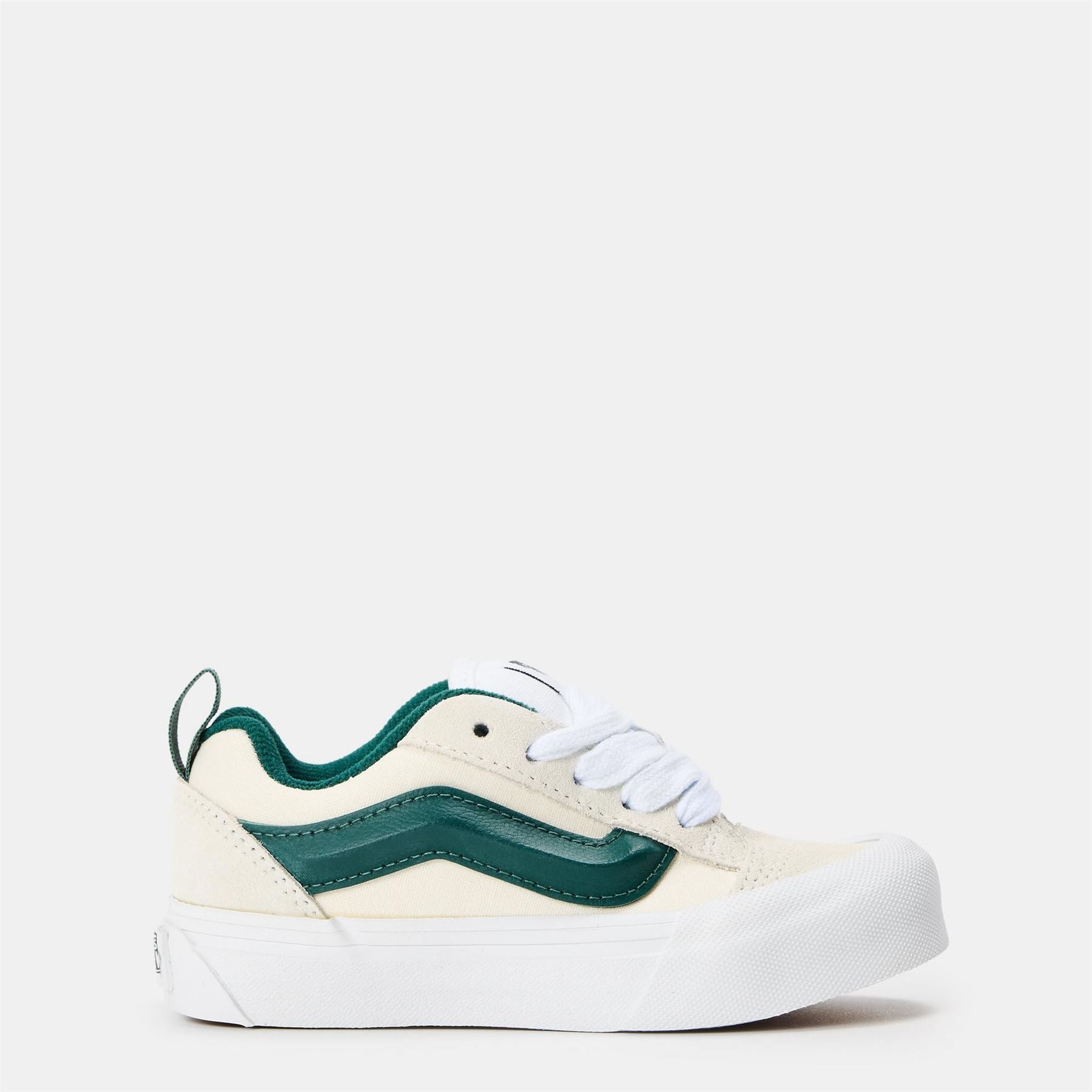 Vans Kids Knu Skool Retro Sport Green Marshma Canvasas Trainers
