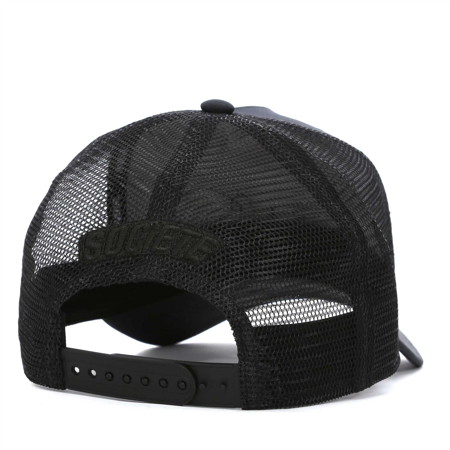 Societe Noir Sport Swoosh Trucker Cap