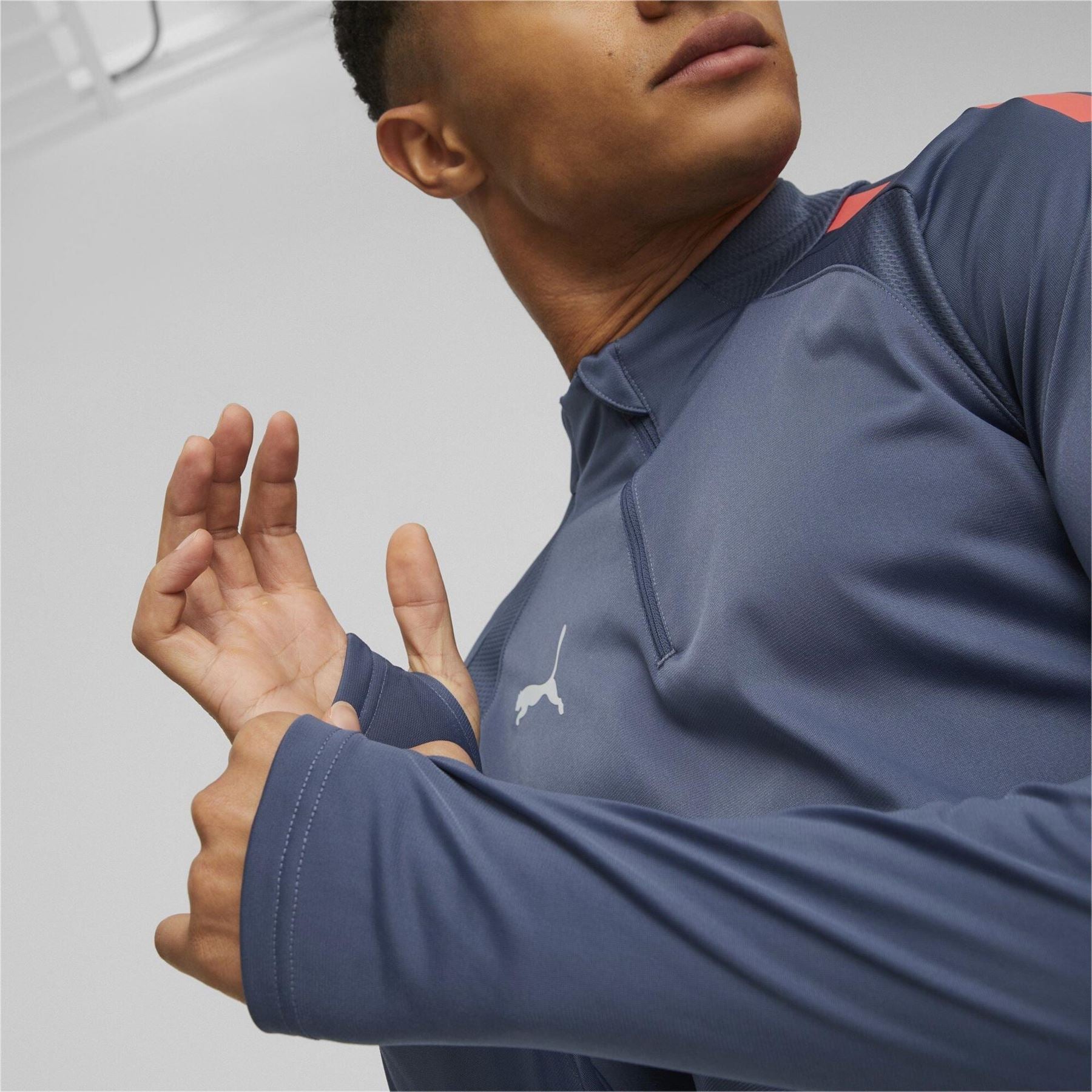 Puma Team Liga Quarter Zip Drill Top