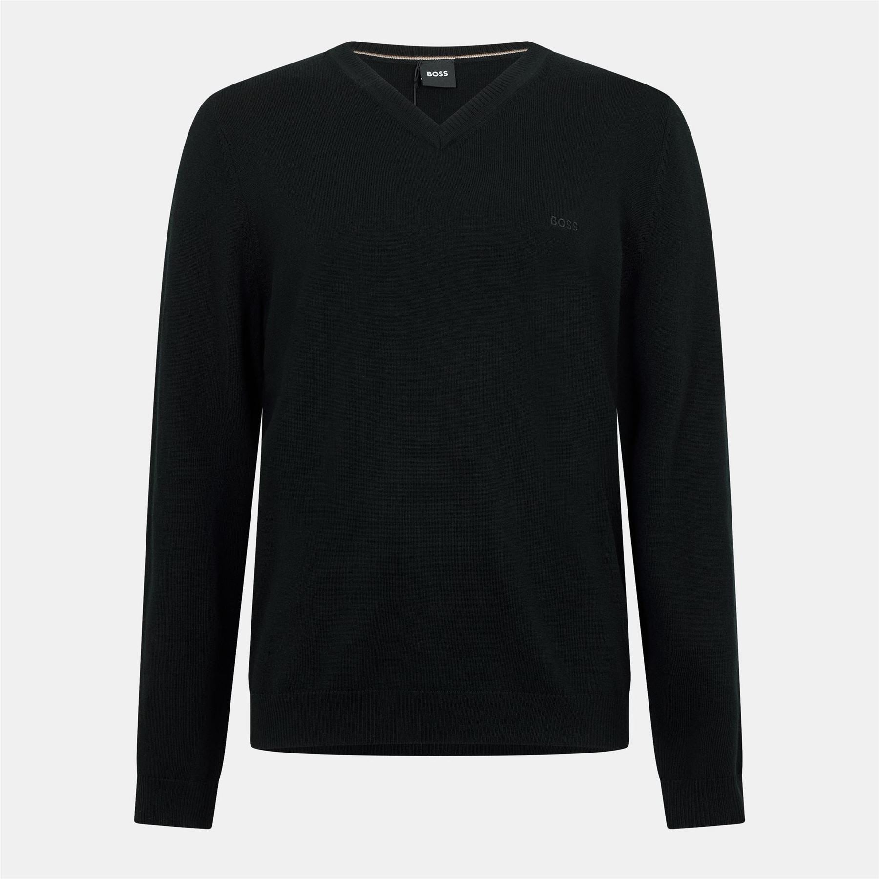 Boss V-Neck Long Sleeve Regular Fit Sweater