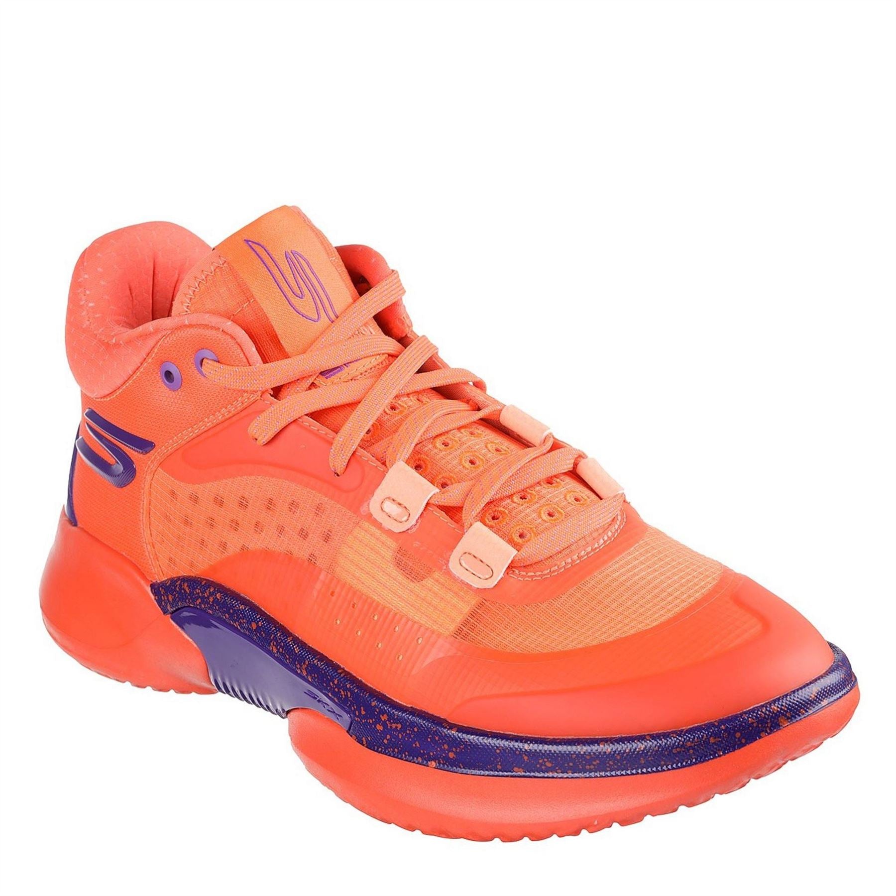 Skechers Junior Resagrip Speckled Mid Top Sneakers
