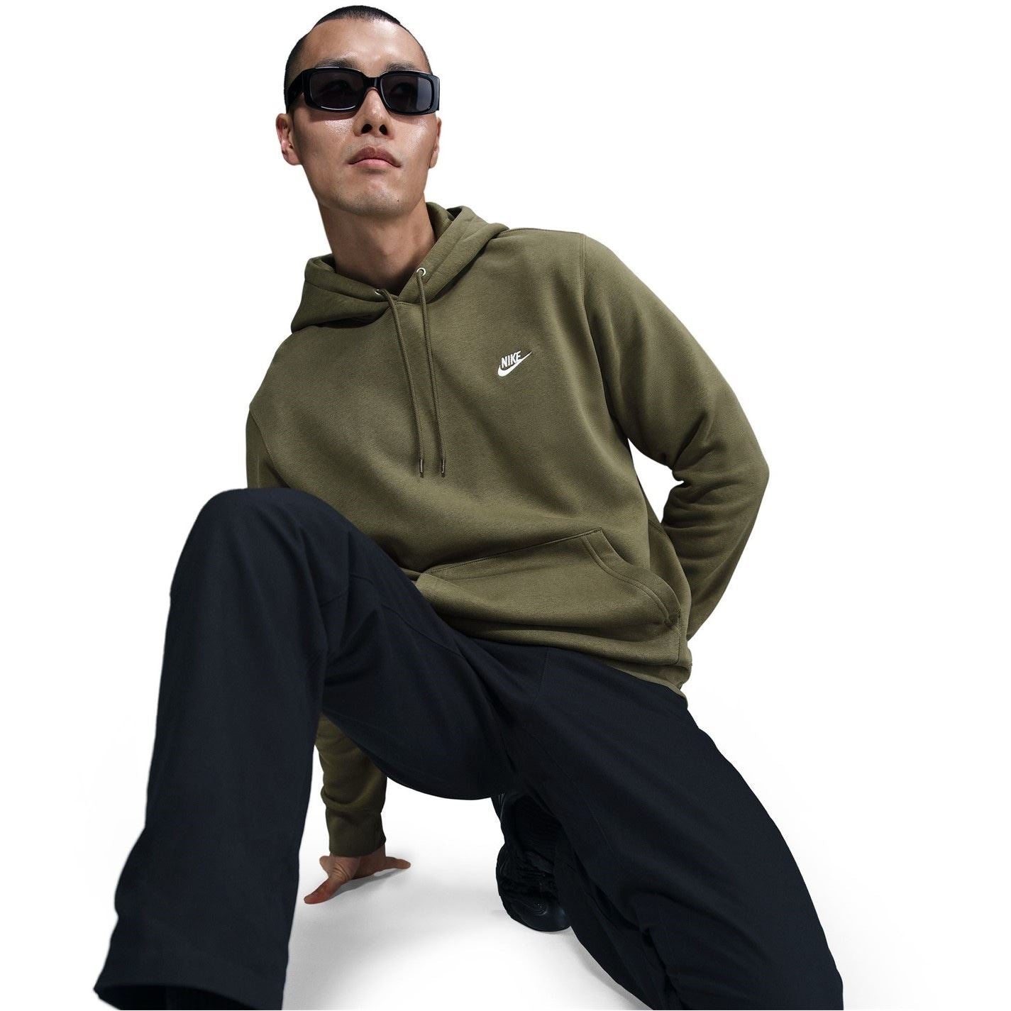 Nike Mens Sportswear Club Fleece Pullover Hoodie
