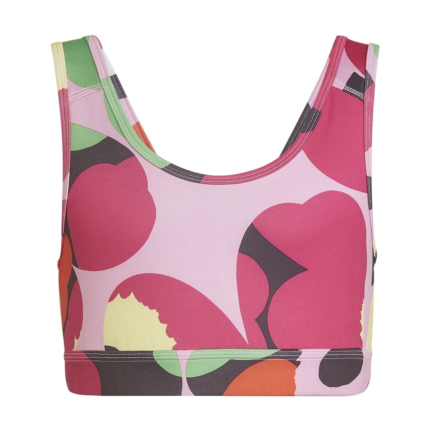 adidas X Marimekko Believe This Aeroready Training Low Impact Sports Bra Juniors