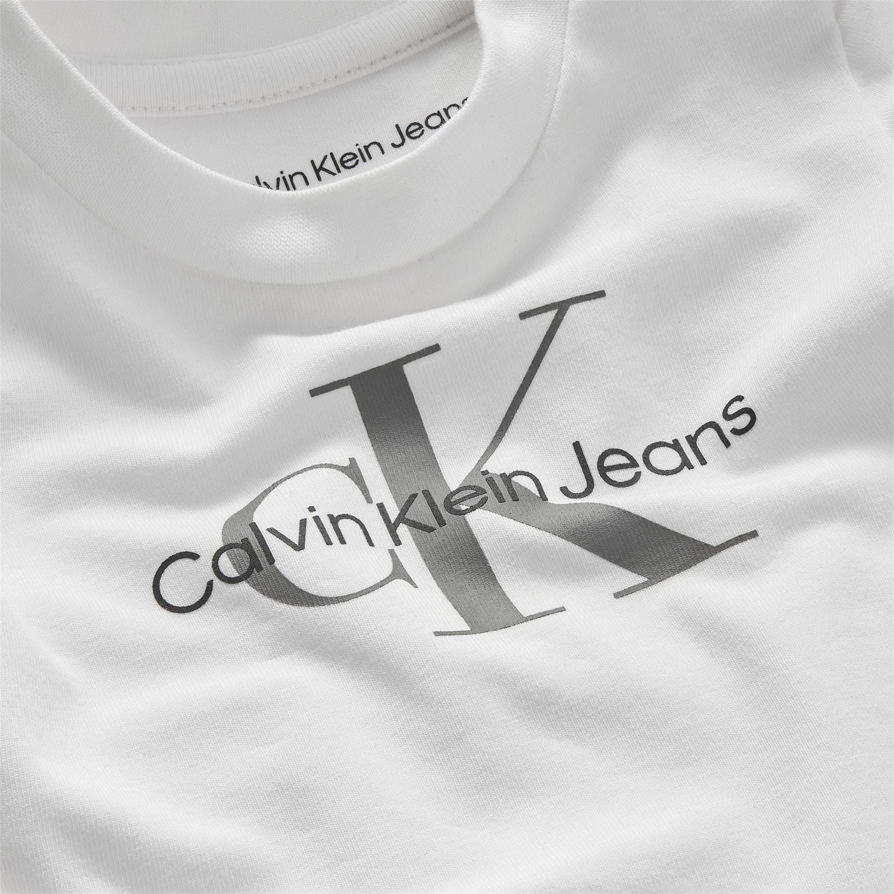 Calvin Klein Jeans Kids Monogram Short Sleeve Regular Fit T-Shirt