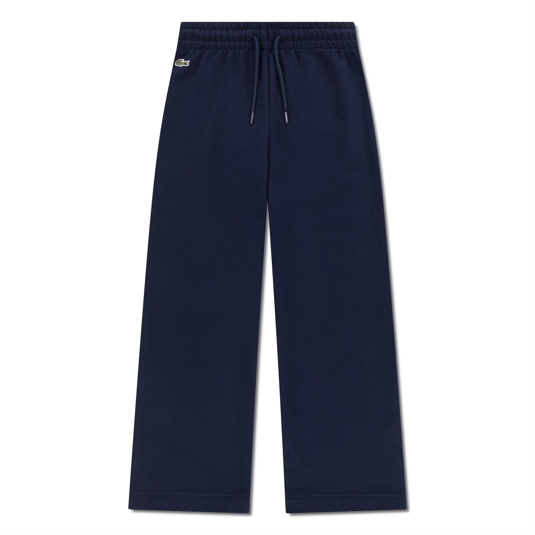 Lacoste Logo Crocodile Solid Patterned Wide Sweatpants