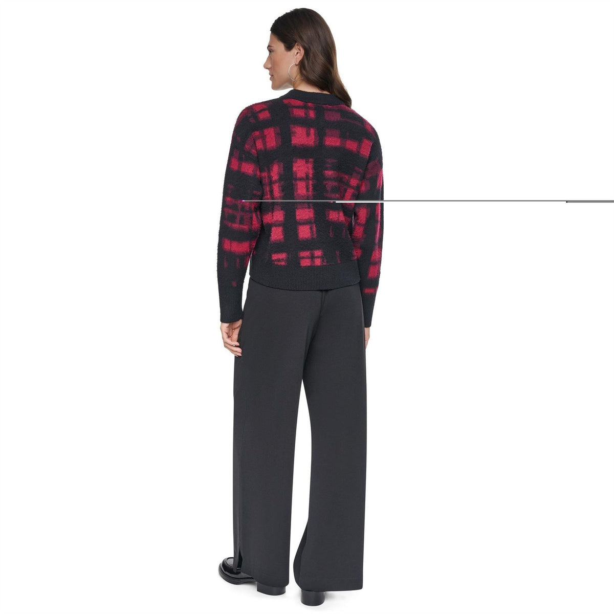 DKNY Prnt Cn Knit Ld64