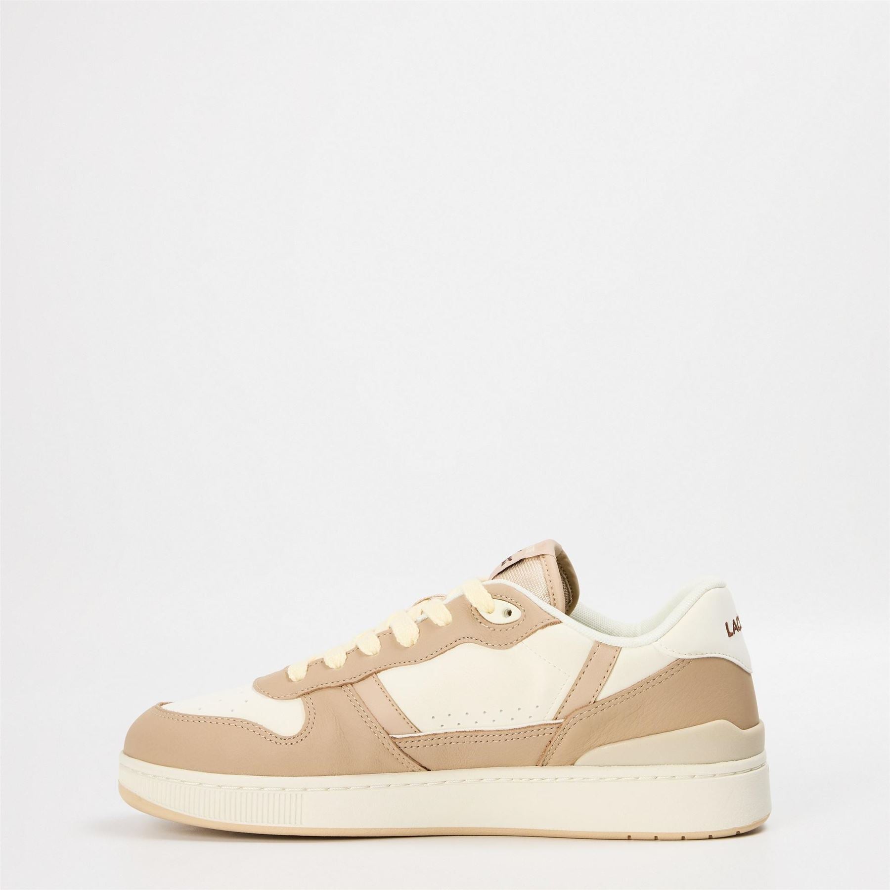 Lacoste T Clip Low Top Built-In Heel Sneakers