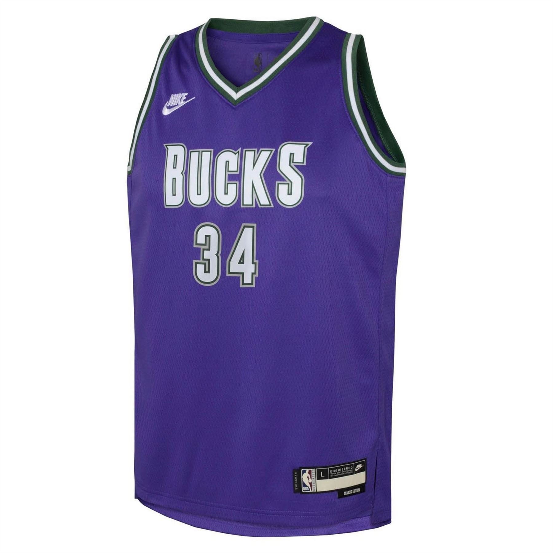 Nike Bucks Antetokounmpo #34 Jersey