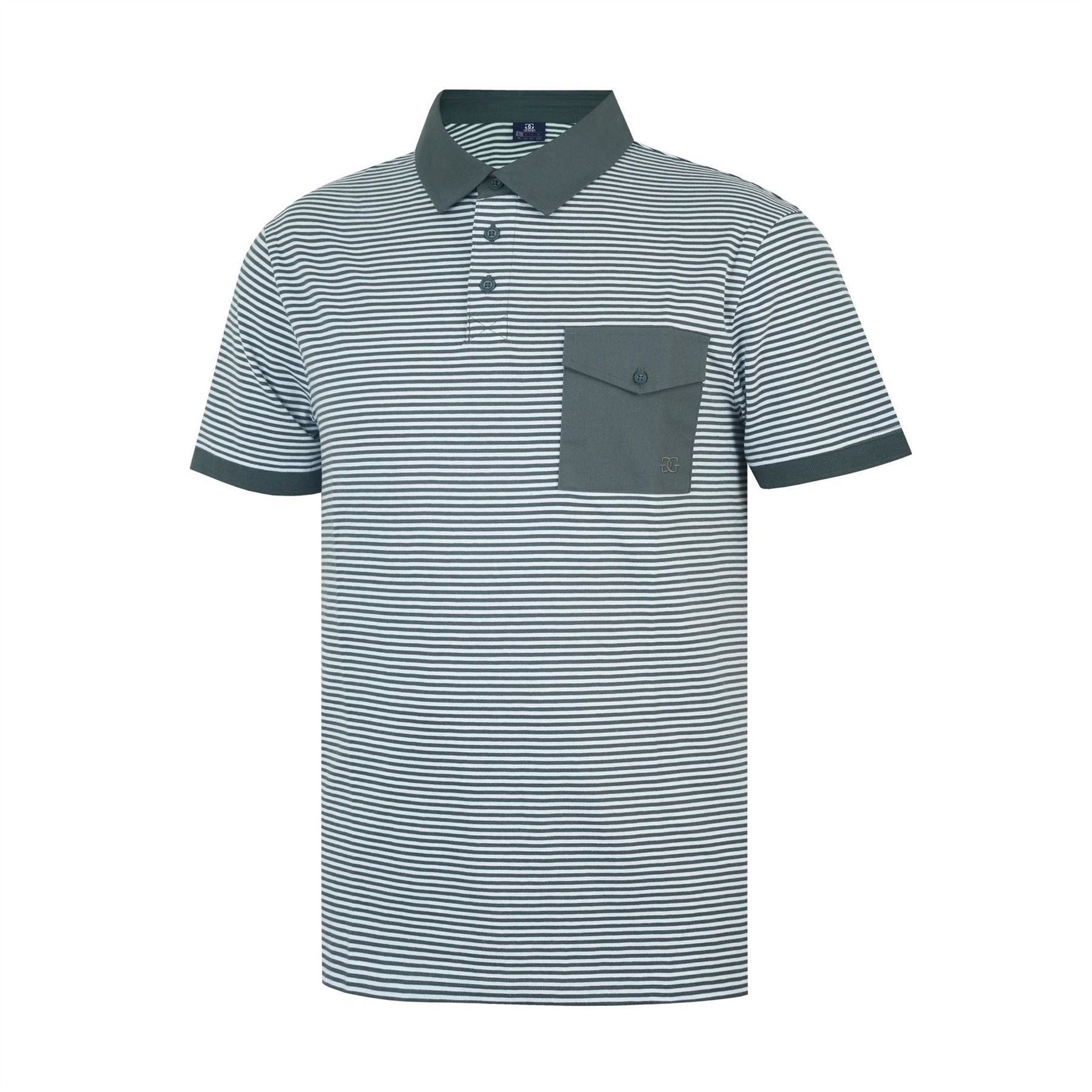Giorgio Stripe Short Sleeve Polo Shirt