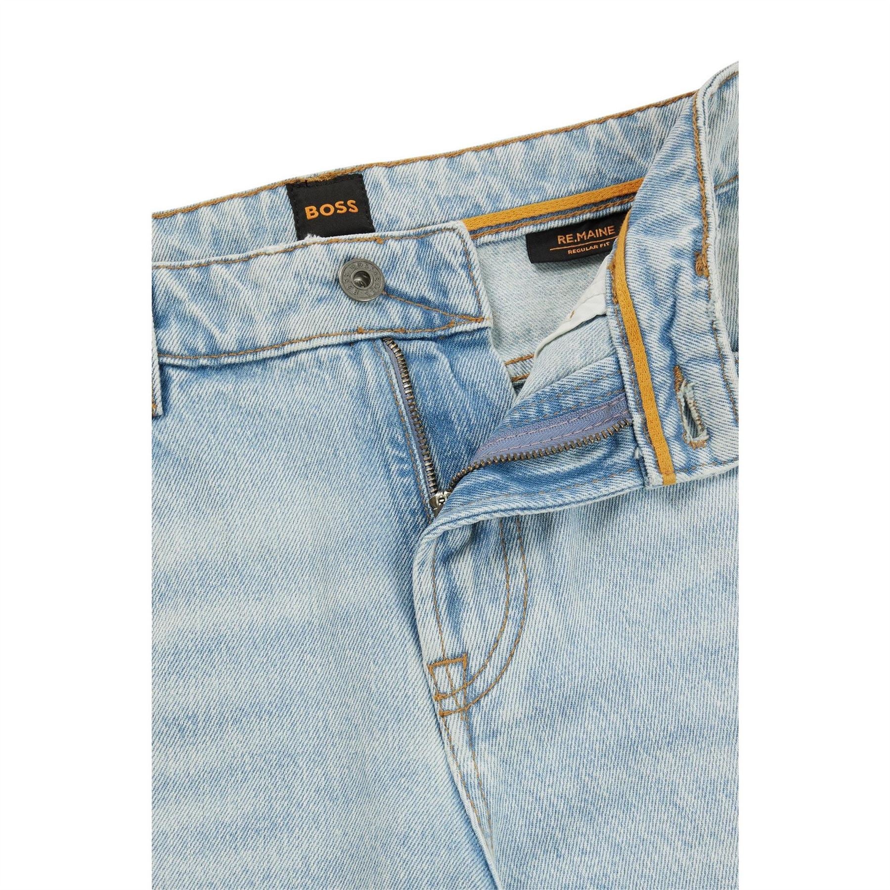 Boss Five Pocket Design Regular Fit Jeans