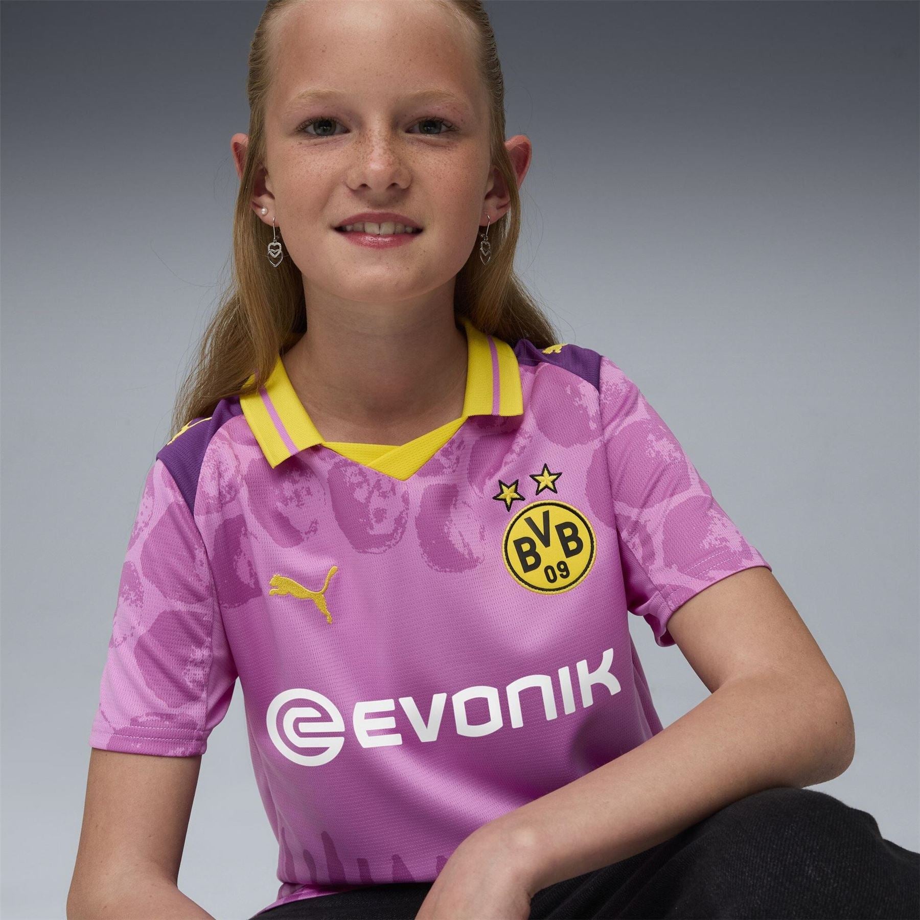 Puma X Kidssuper Borussia Dortmund Third Shirt 2025 2026 Juniors