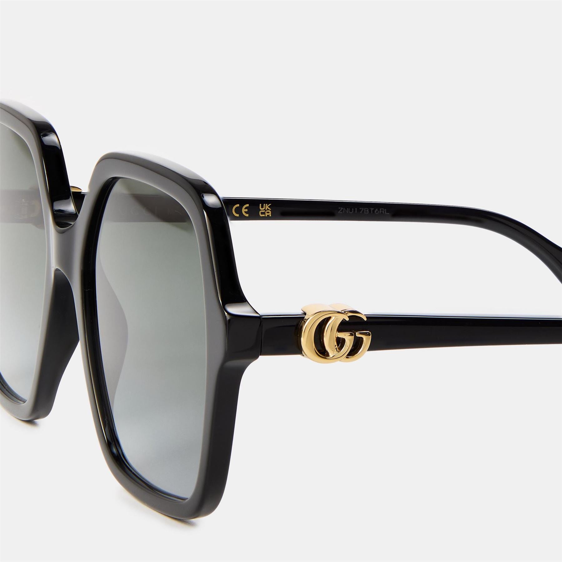 Gucci Womens Square Gg1072s Oversized Sunglasses