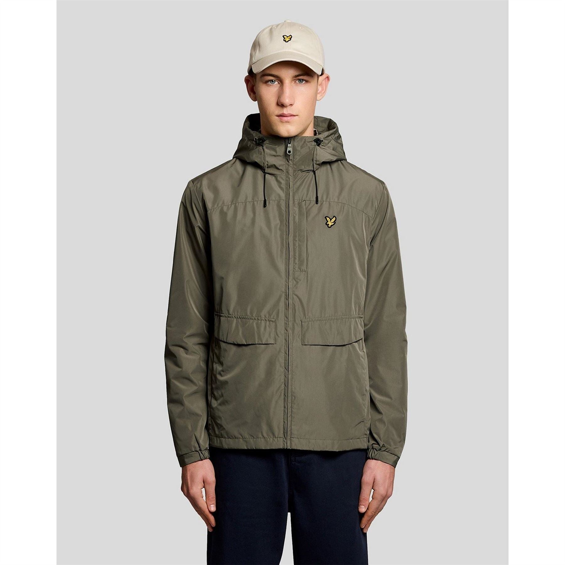 Lyle and Scott Hooded Zipped Rain Anorak