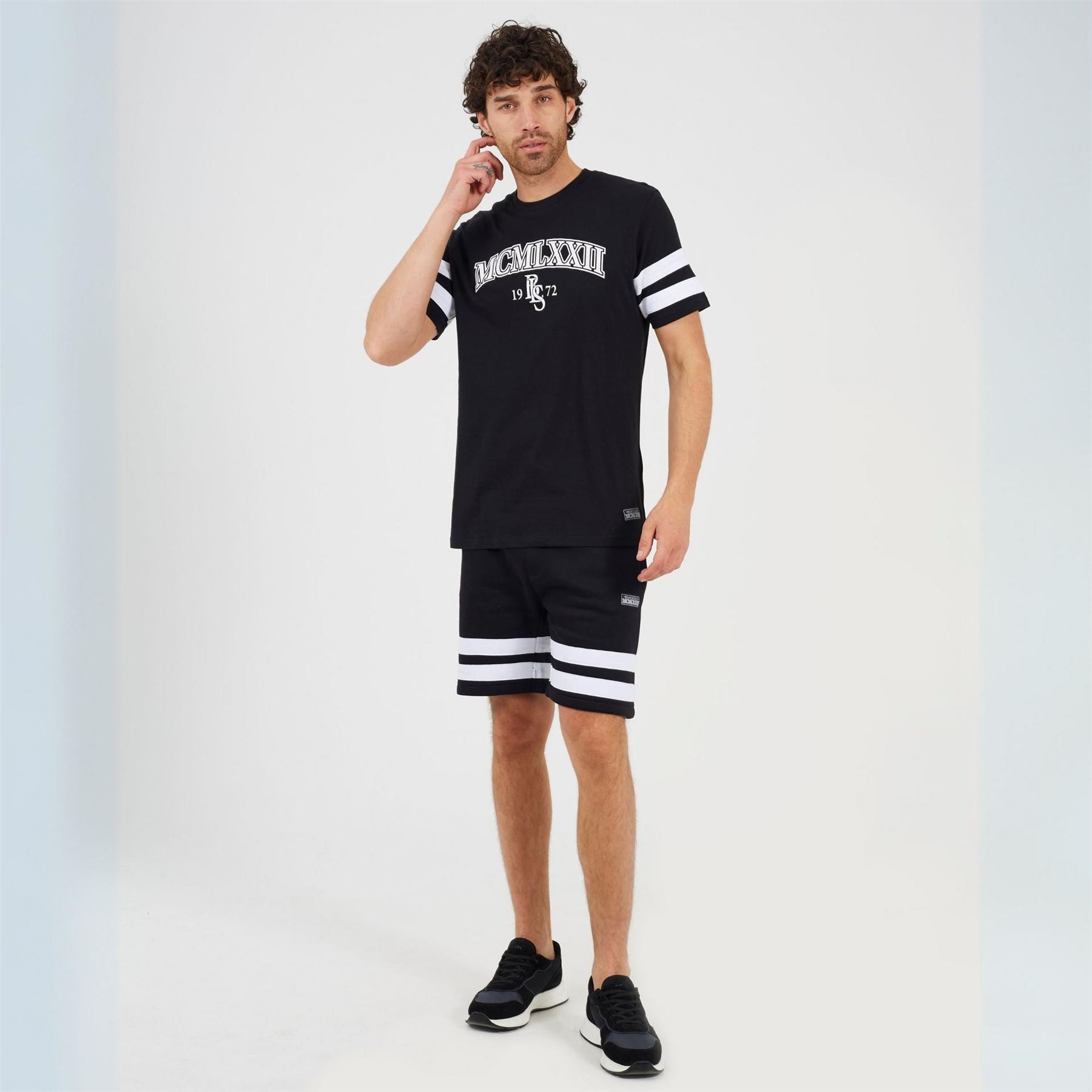 Brave Soul Mens Contrast Stripe Co od