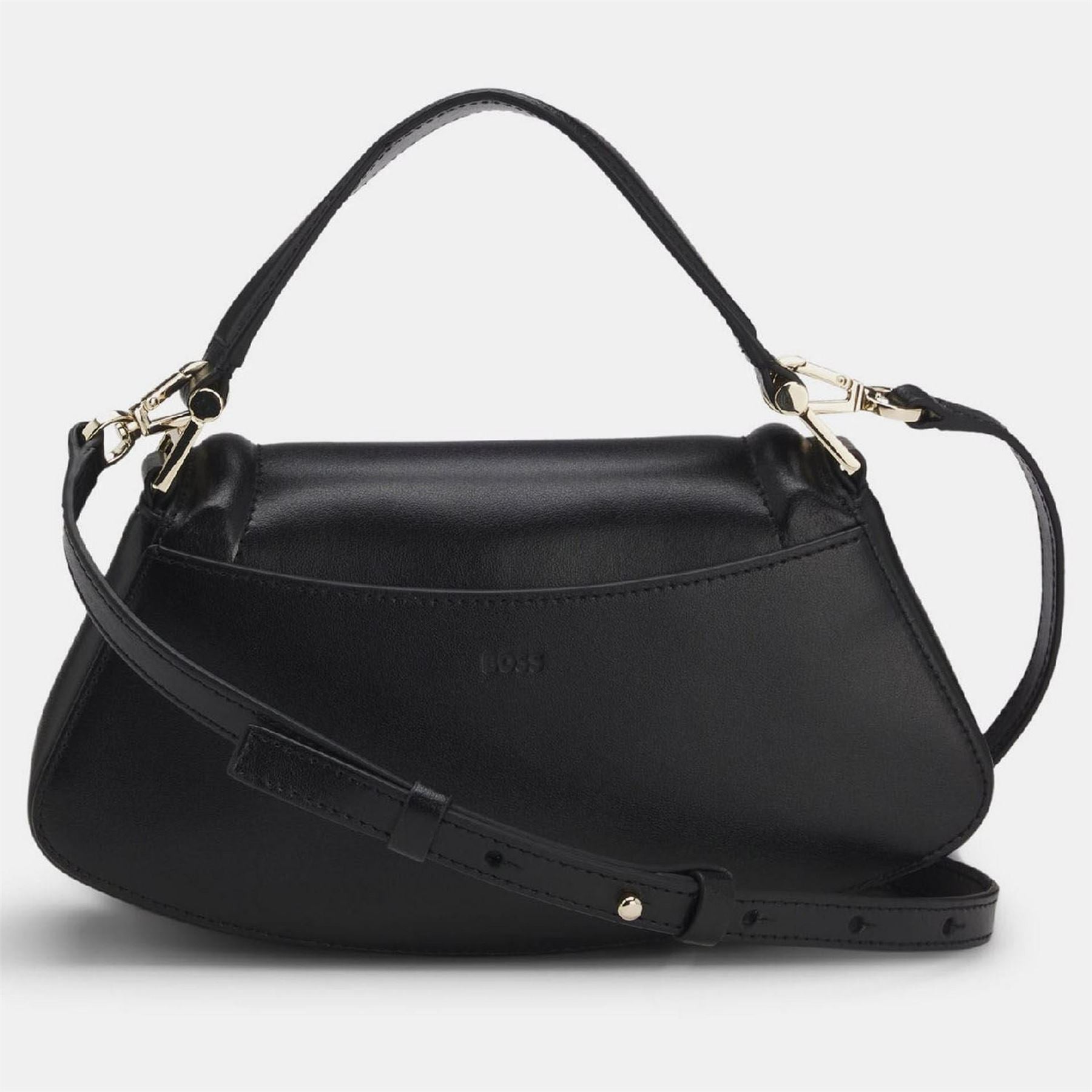 Boss Leather Shoulder Bag