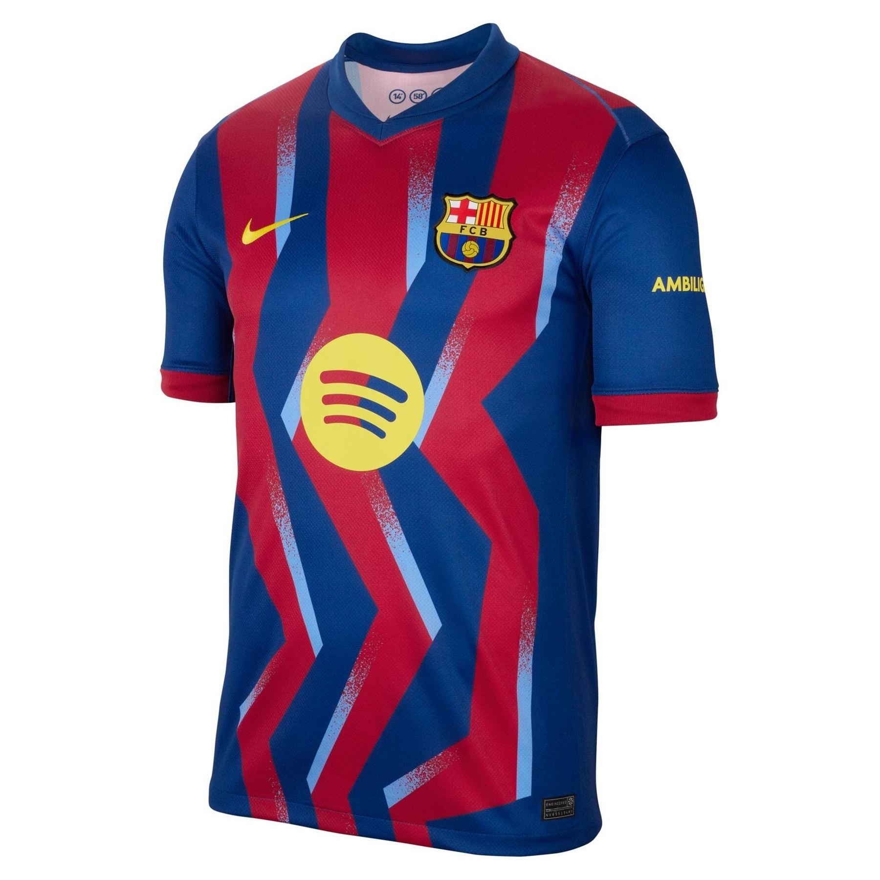 Nike Mens Barcelona Fourth Shirt 25 26