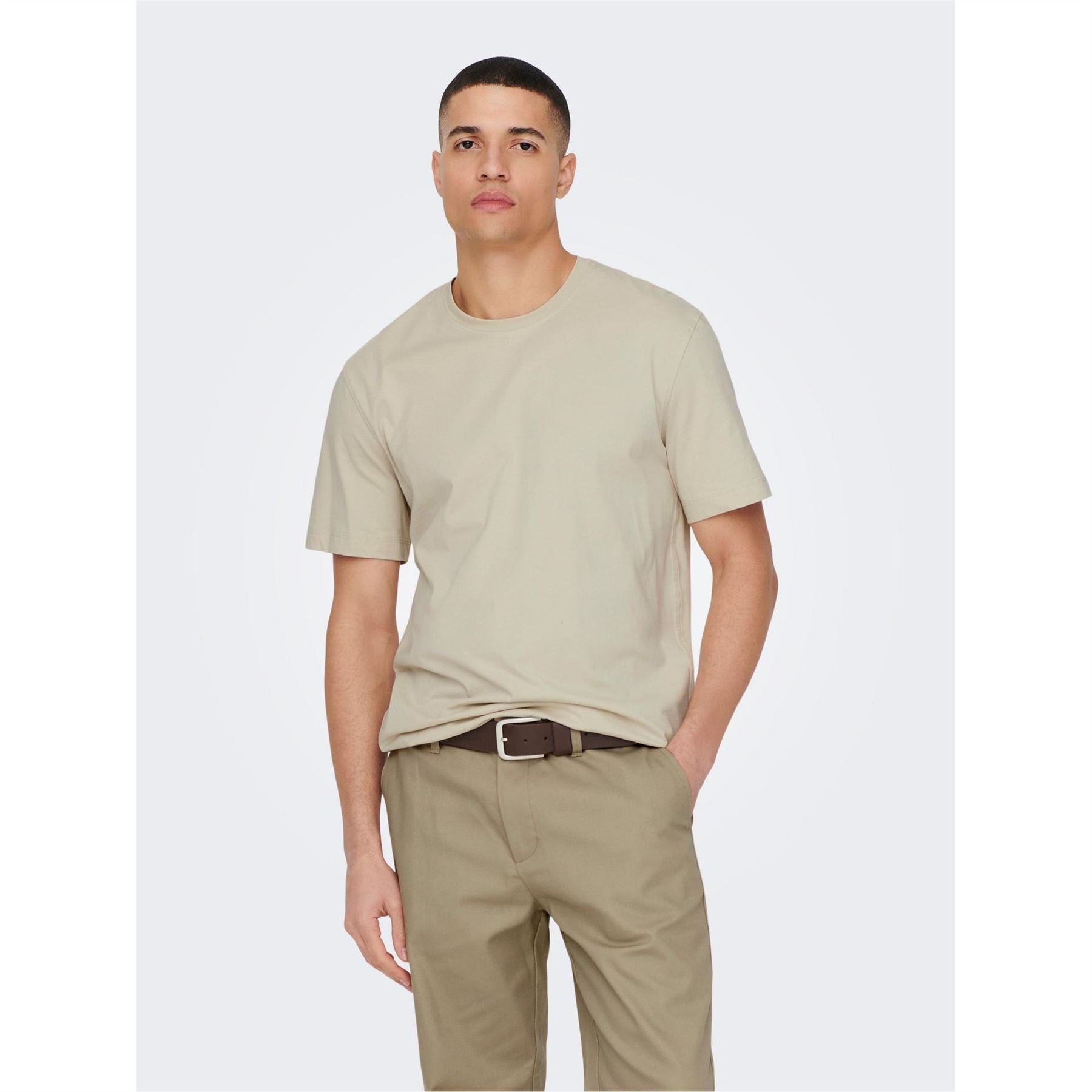 Only and Sons Max Life Regular Fit Short Sleeve T-Shirt