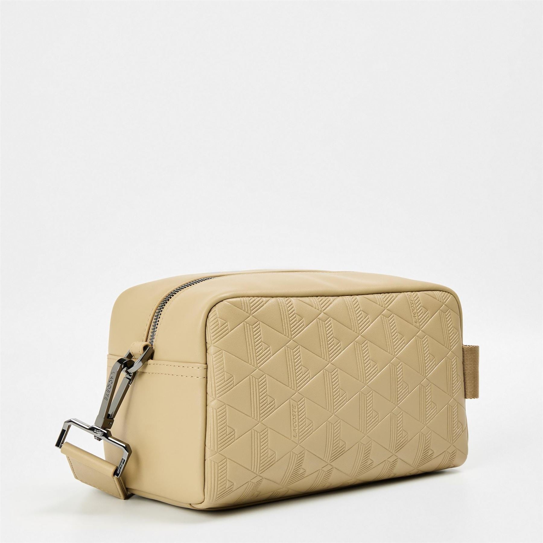 Lacoste Clt Crossover Geometric Patterned Cross Body with Detachable Strap