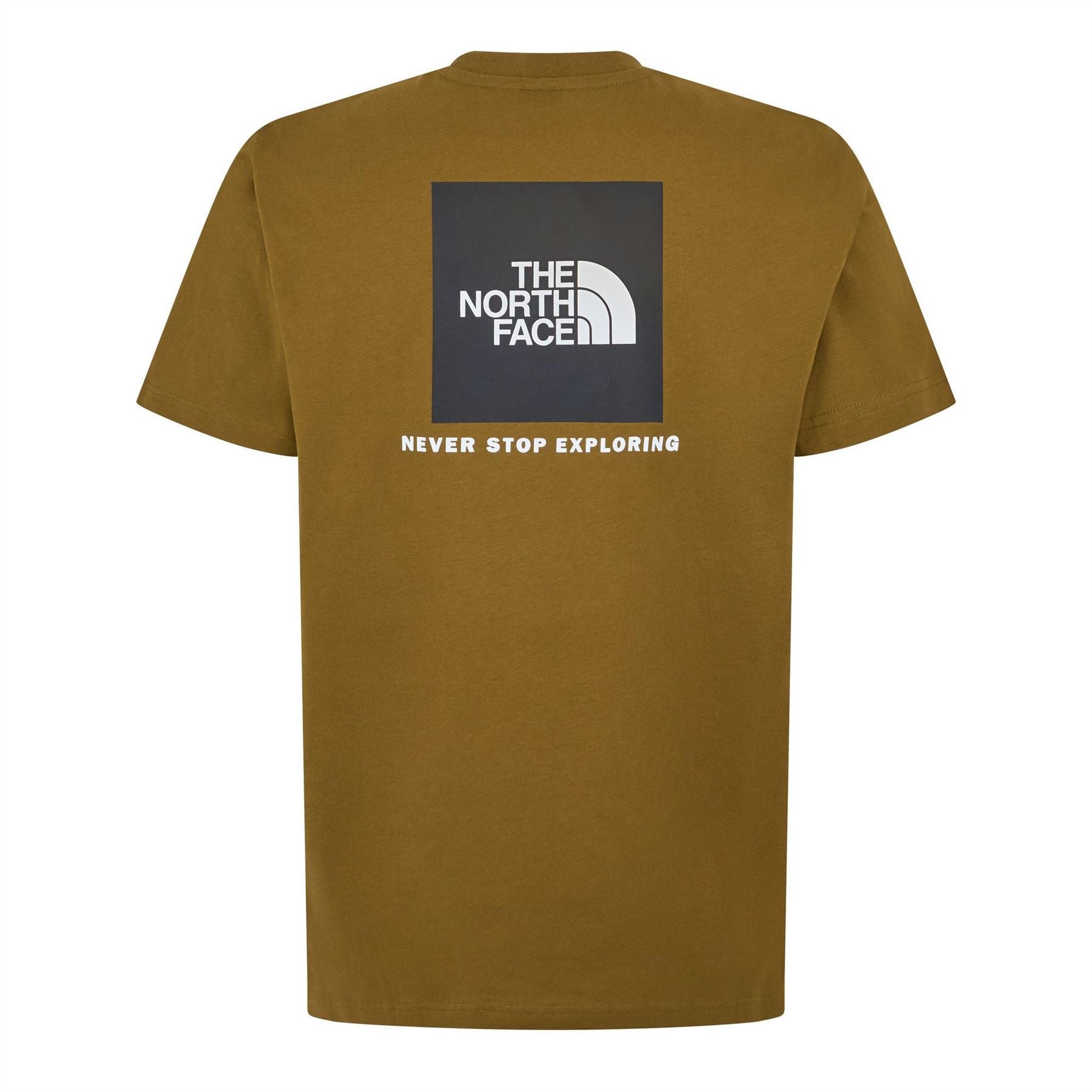 The North Face North Face M S S Box Nse Tee Moss Green Tnf bl