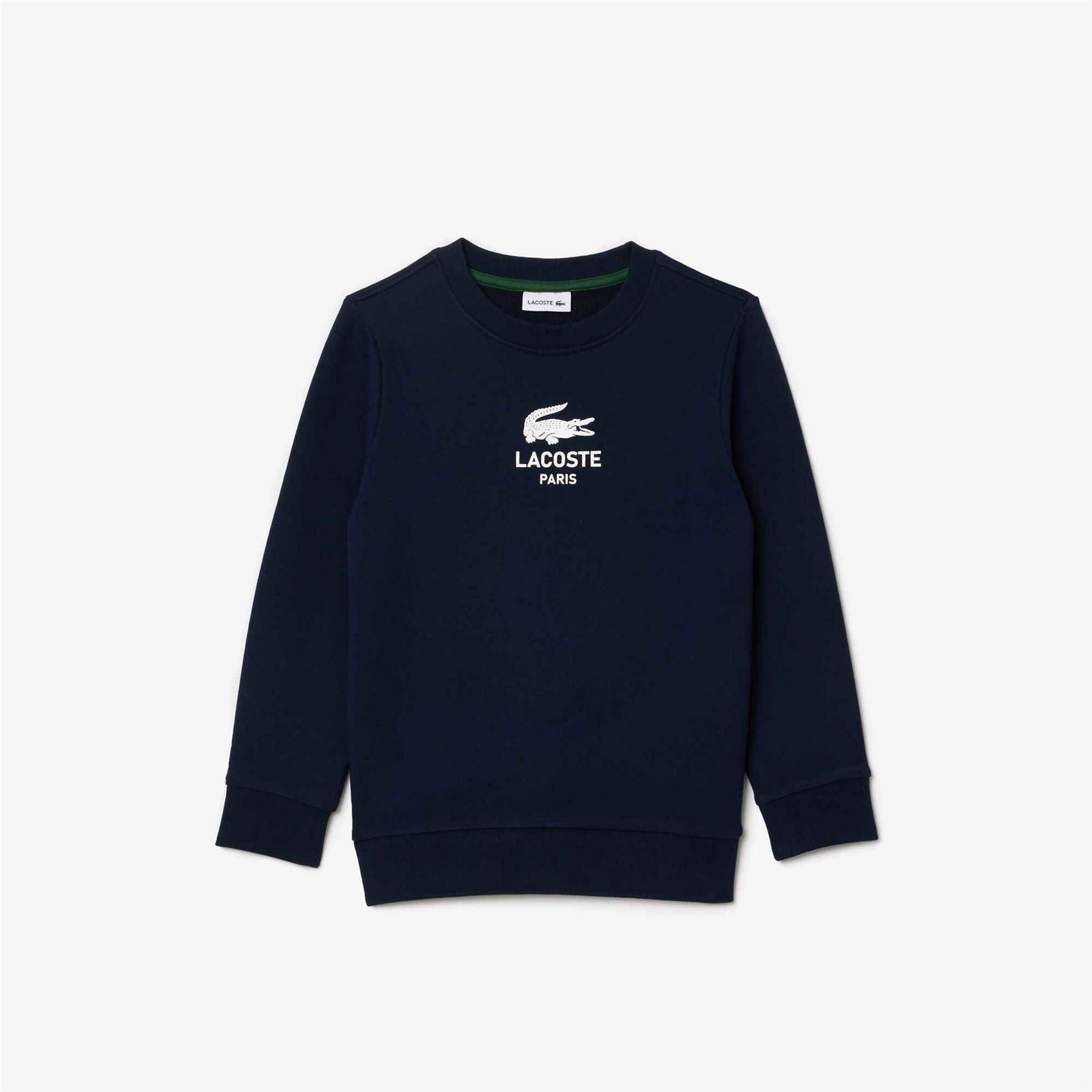Lacoste Logo Crew Neck Long Sleeve Sweatshirt
