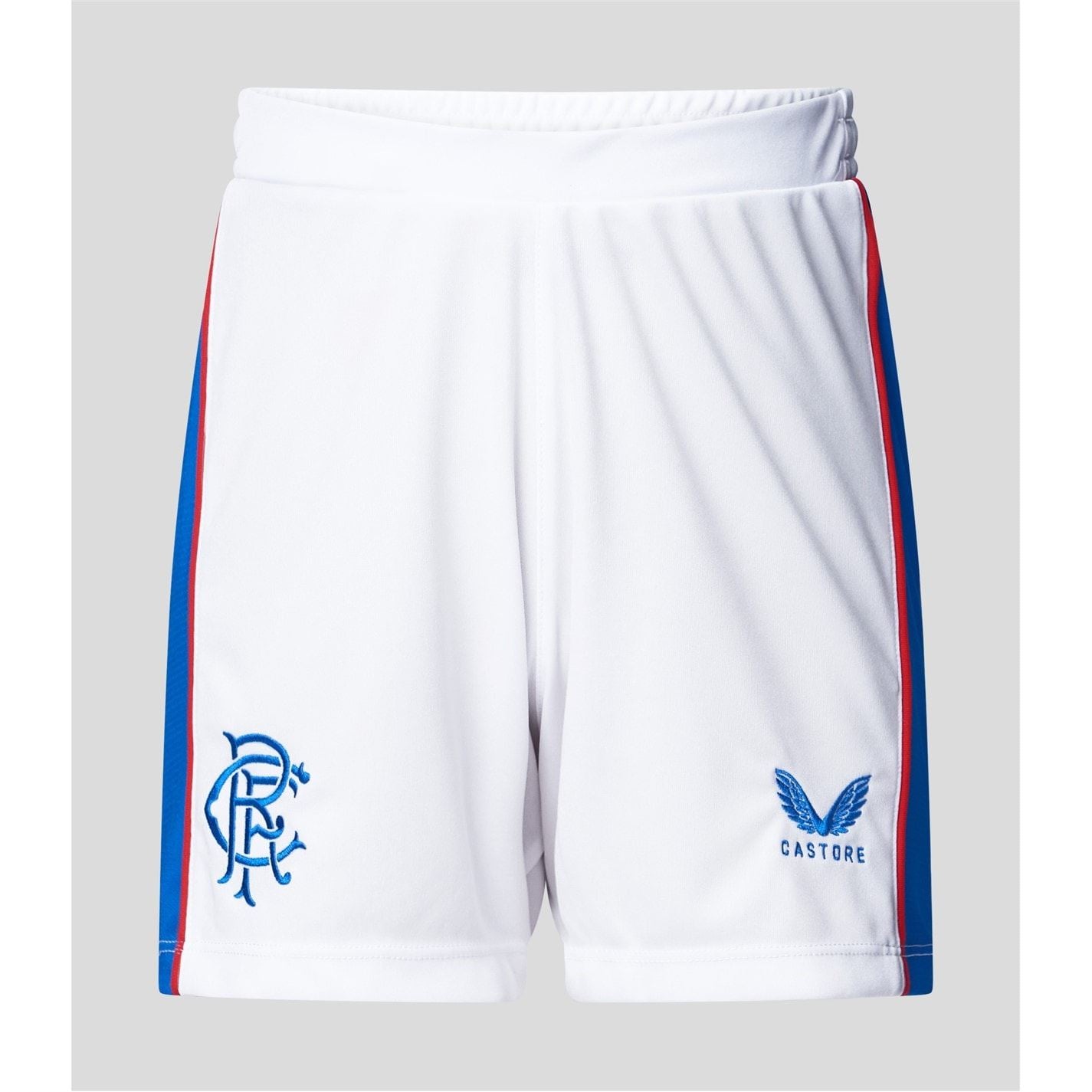 Castore Kids Rangers Home Anniversary Fourth Licensed Football Shorts